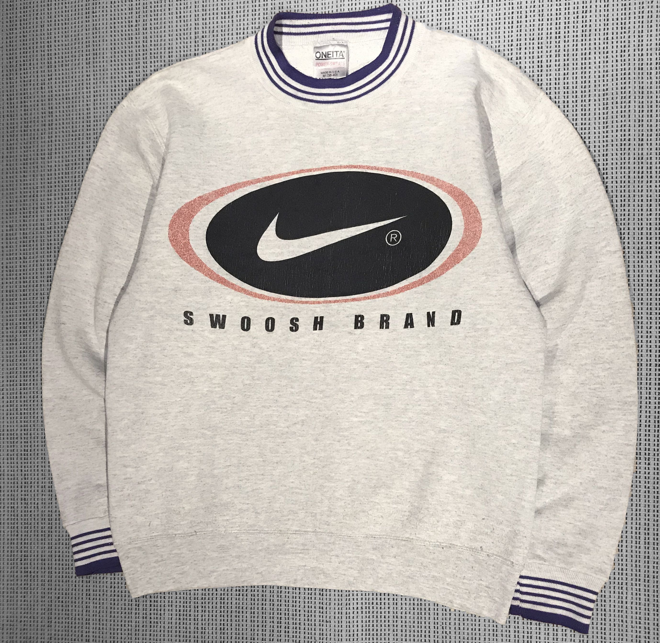 Nike Vintage 90s Bootleg Nike Sweatshirt (M) Size US M / EU 48-50 / 2 - 1 Thumbnail