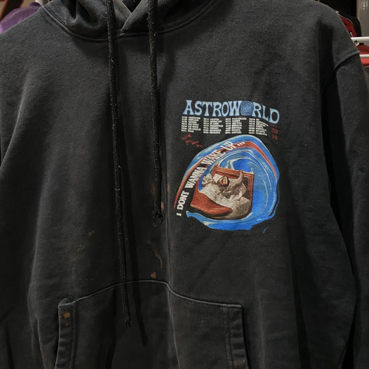 Rap Tees × Travis Scott Travis Scott Astroworld 2019 Tour Merch Hoodie Medium Mens Size US M / EU 48-50 / 2 - 6 Thumbnail
