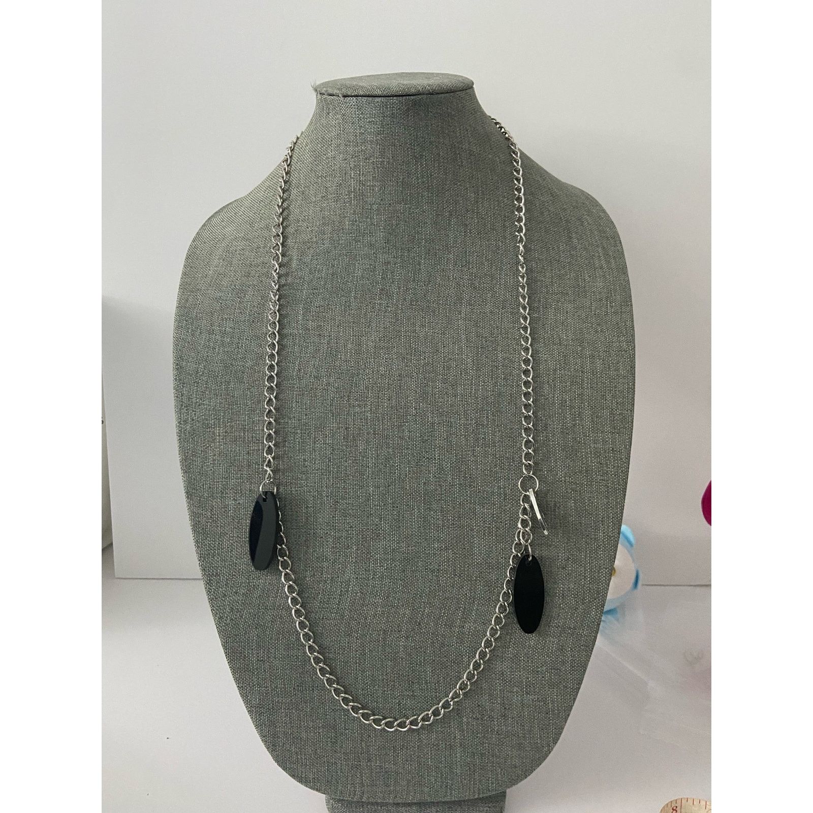 Other long chain necklace with surfboard style charms Size ONE SIZE - 1 Thumbnail