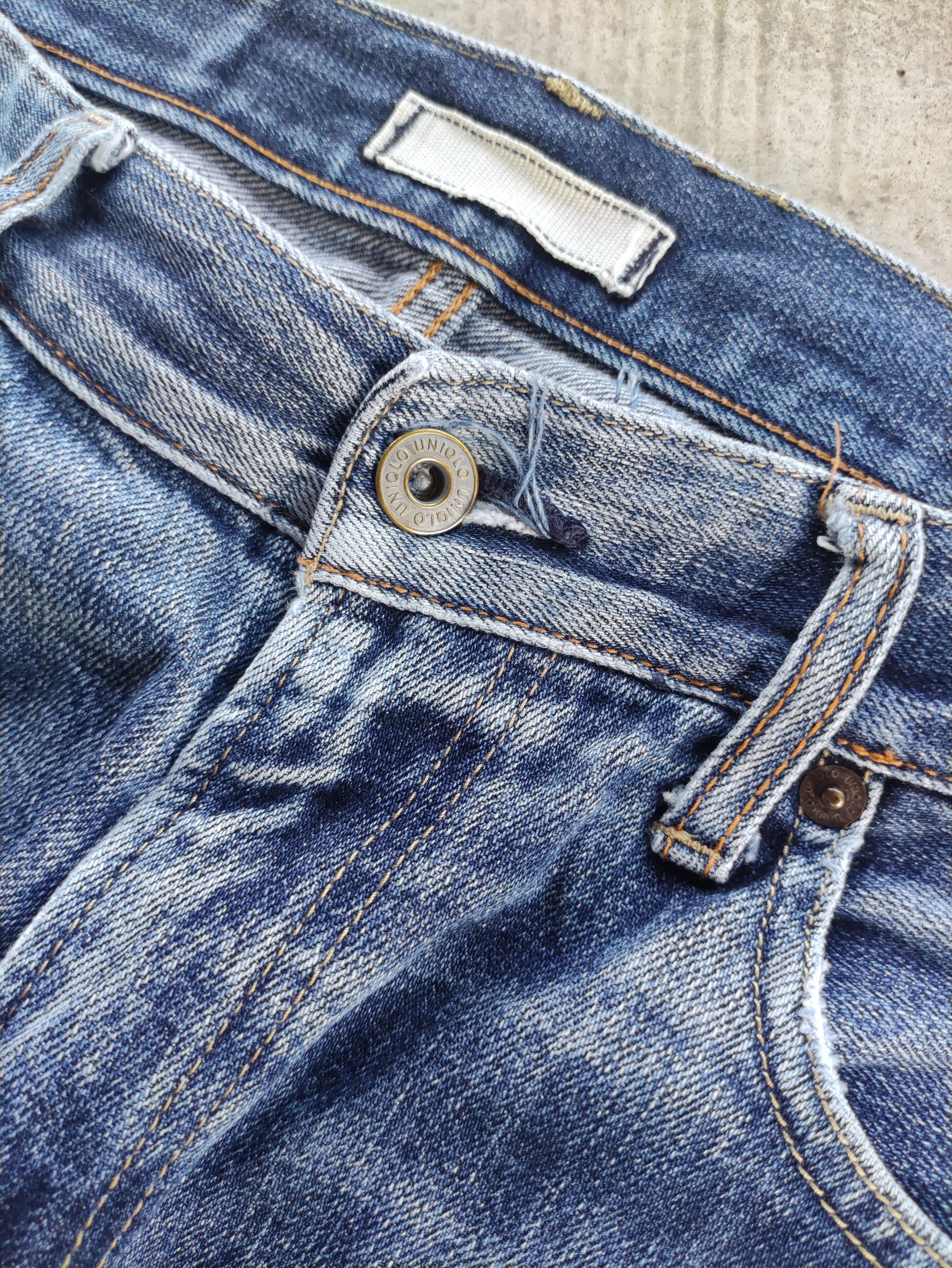 Japanese Brand Vintage Japanese Jean Distressed Faded Denim Size US 36 / EU 52 - 5 Thumbnail