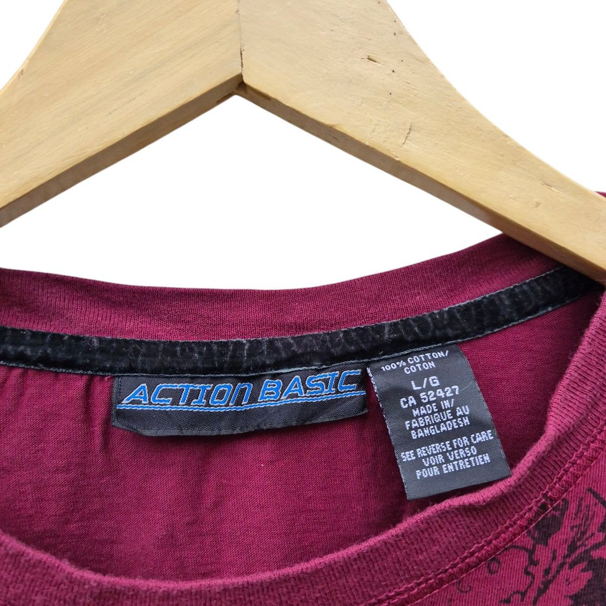 If Six Was Nine × Japanese Brand × Le Grande Bleu (L.G.B.) Action basic y2k poem longsleeave Size US L / EU 52-54 / 3 - 4 Thumbnail