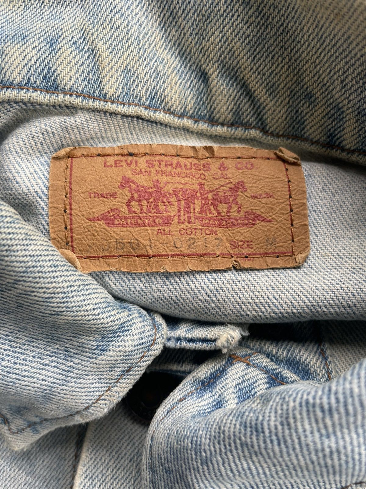 Levi's Vintage 1991 Levis 70504 Denim Jacket Size US M / EU 48-50 / 2 - 12 Thumbnail