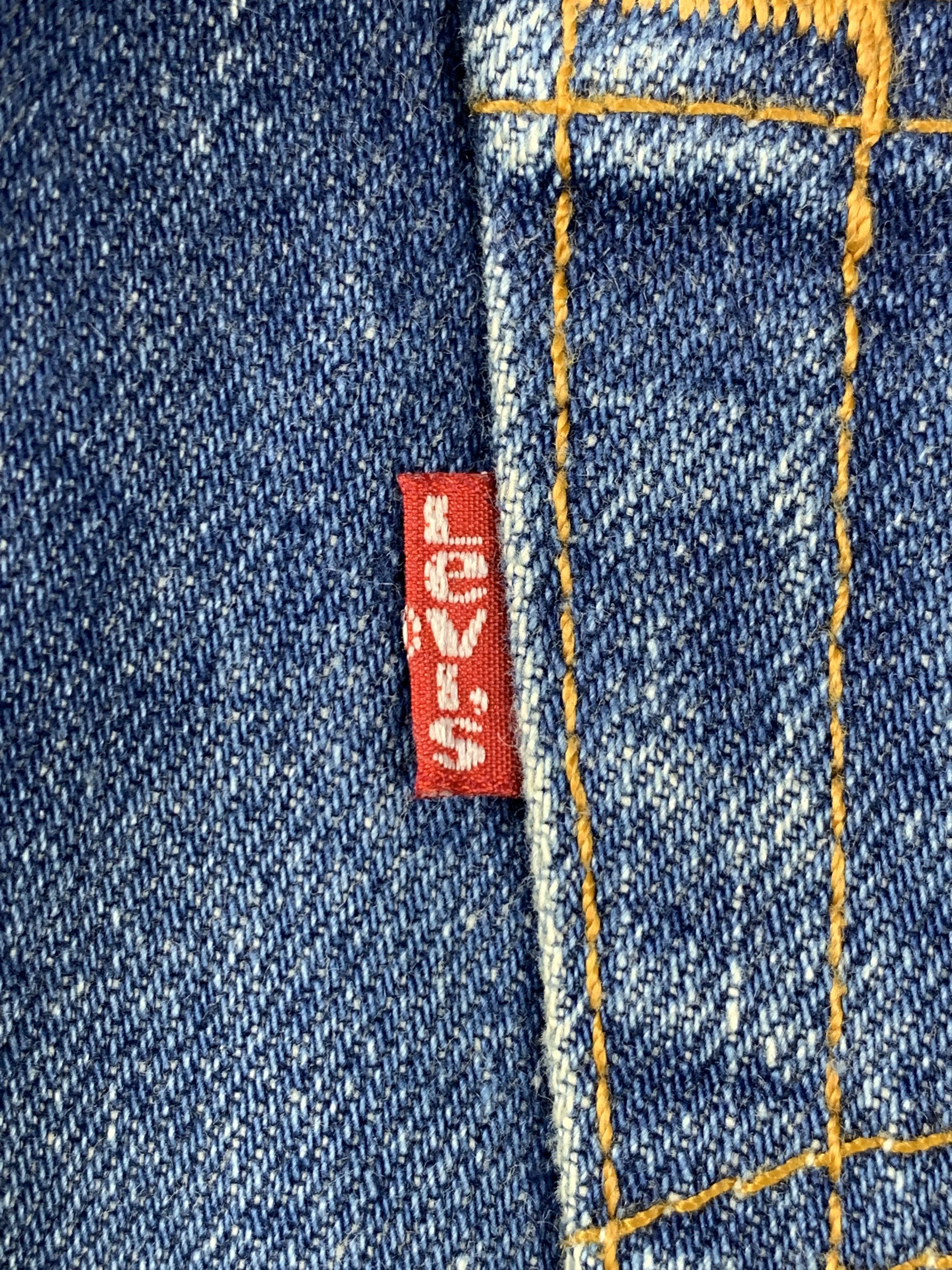 Levi's Vintage 90s Levis 501 Faded Blue Jeans DP1982 Size US 30 / EU 46 - 8 Thumbnail