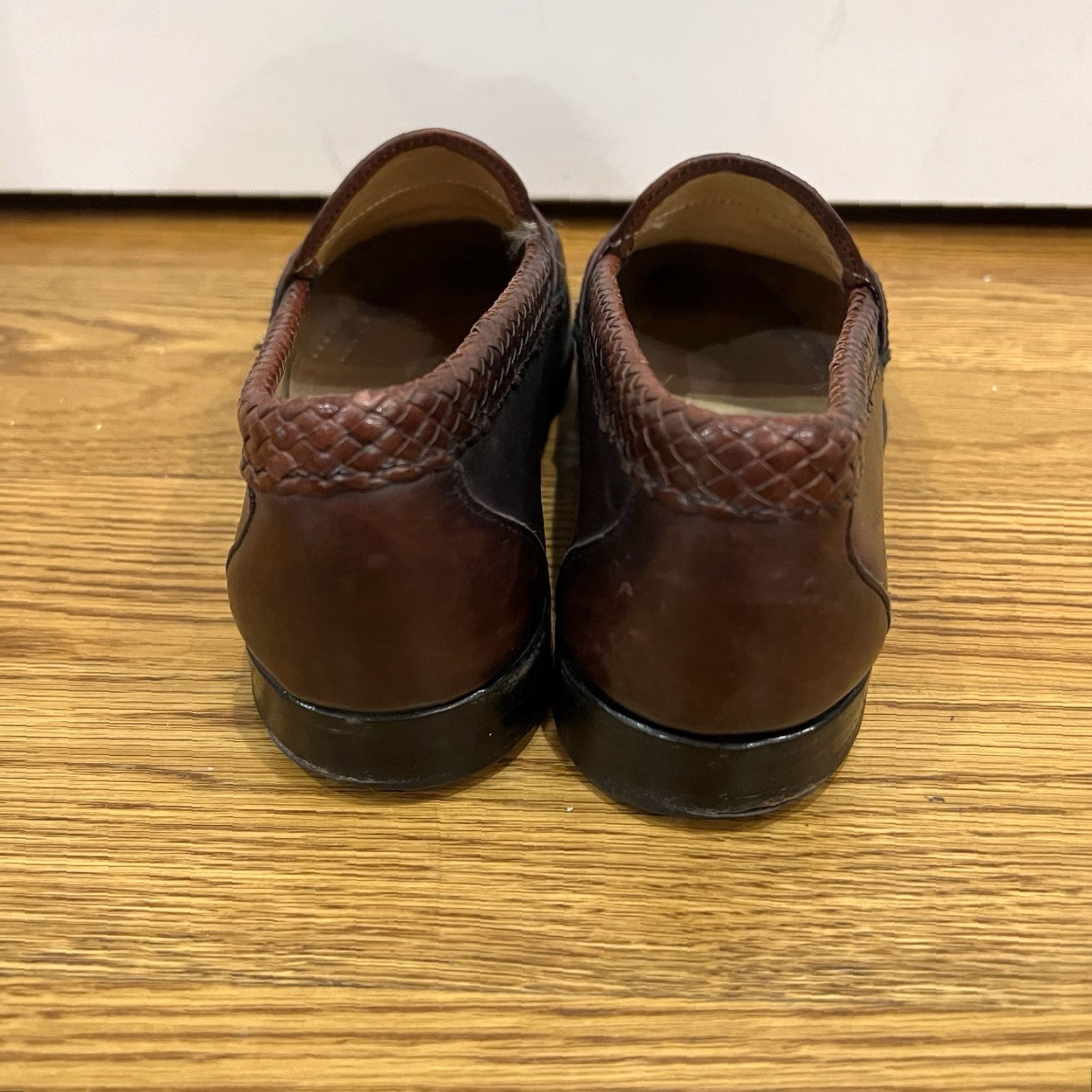 Allen Edmonds Allen Edmonds MAXFIELD Men's Leather Tassel Loafers Size 8D Dark Brown Shoes Size US 8 / EU 41 - 5 Thumbnail