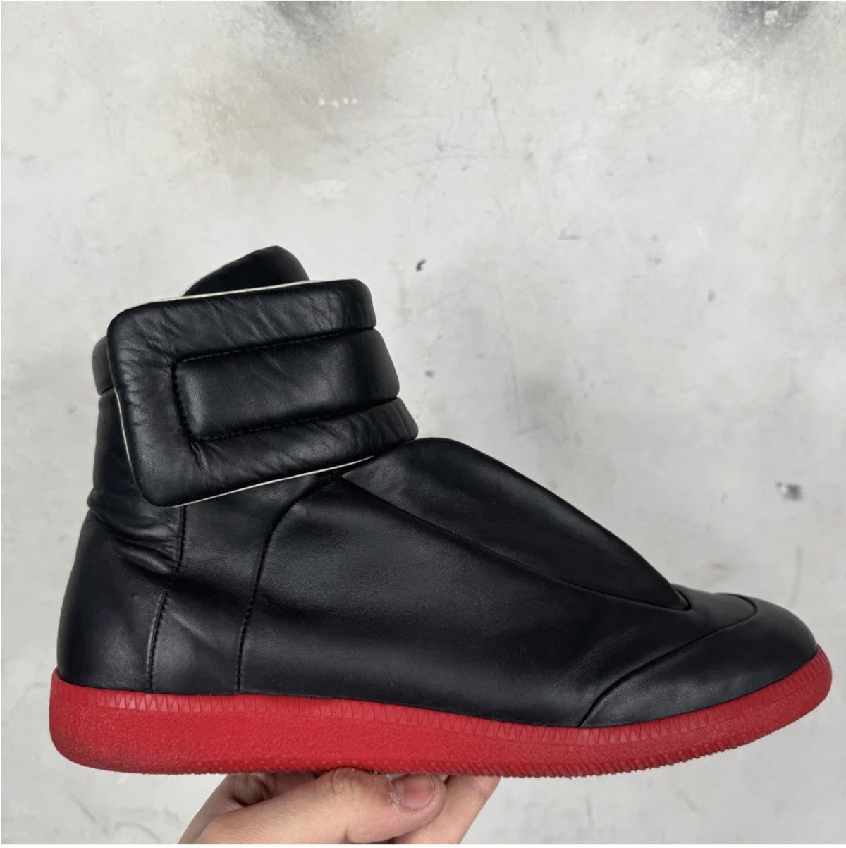 Maison Margiela Maison Margiela High Top Future Leather 42-43 Size US 9 / EU 42 - 3 Thumbnail