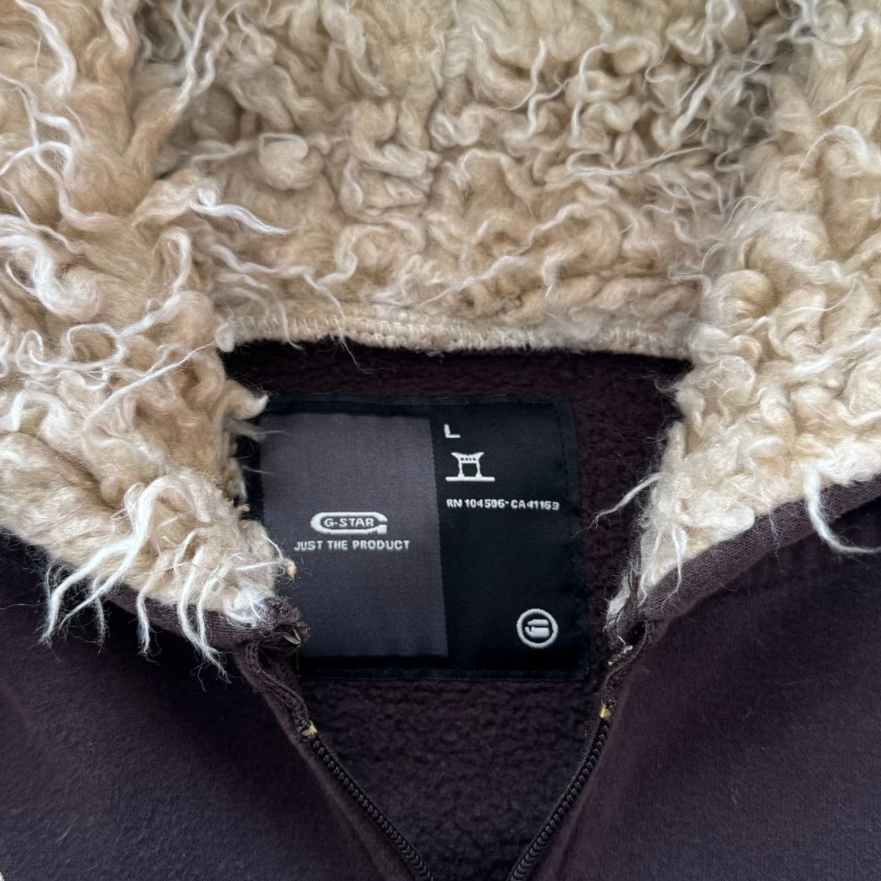 G-Star G-Star Raw Vintage Faux Fur Hoodie Size US M / EU 48-50 / 2 - 10 Thumbnail