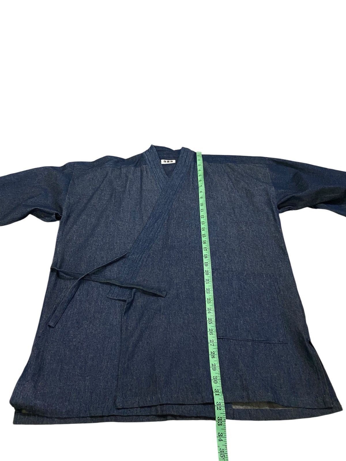 Japanese Brand Vintage Japanese Brand Kimono Denim L Size indigo Colour Size US L / EU 52-54 / 3 - 12 Thumbnail