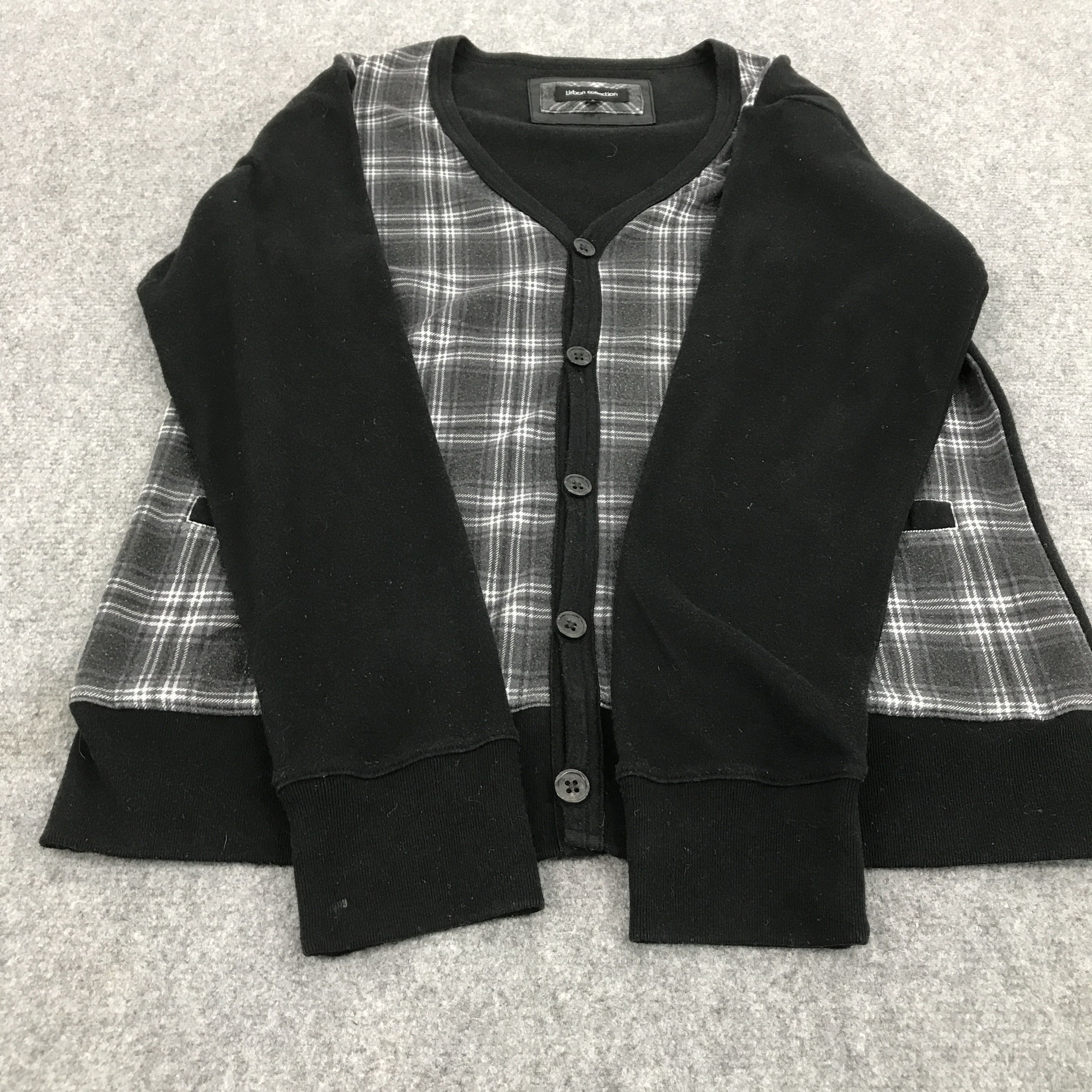 Japanese Brand × Vintage JAPAN STYLE URBAN COLLECTION CARDIGAN BUTTON JACKET Size US L / EU 52-54 / 3 - 8 Thumbnail