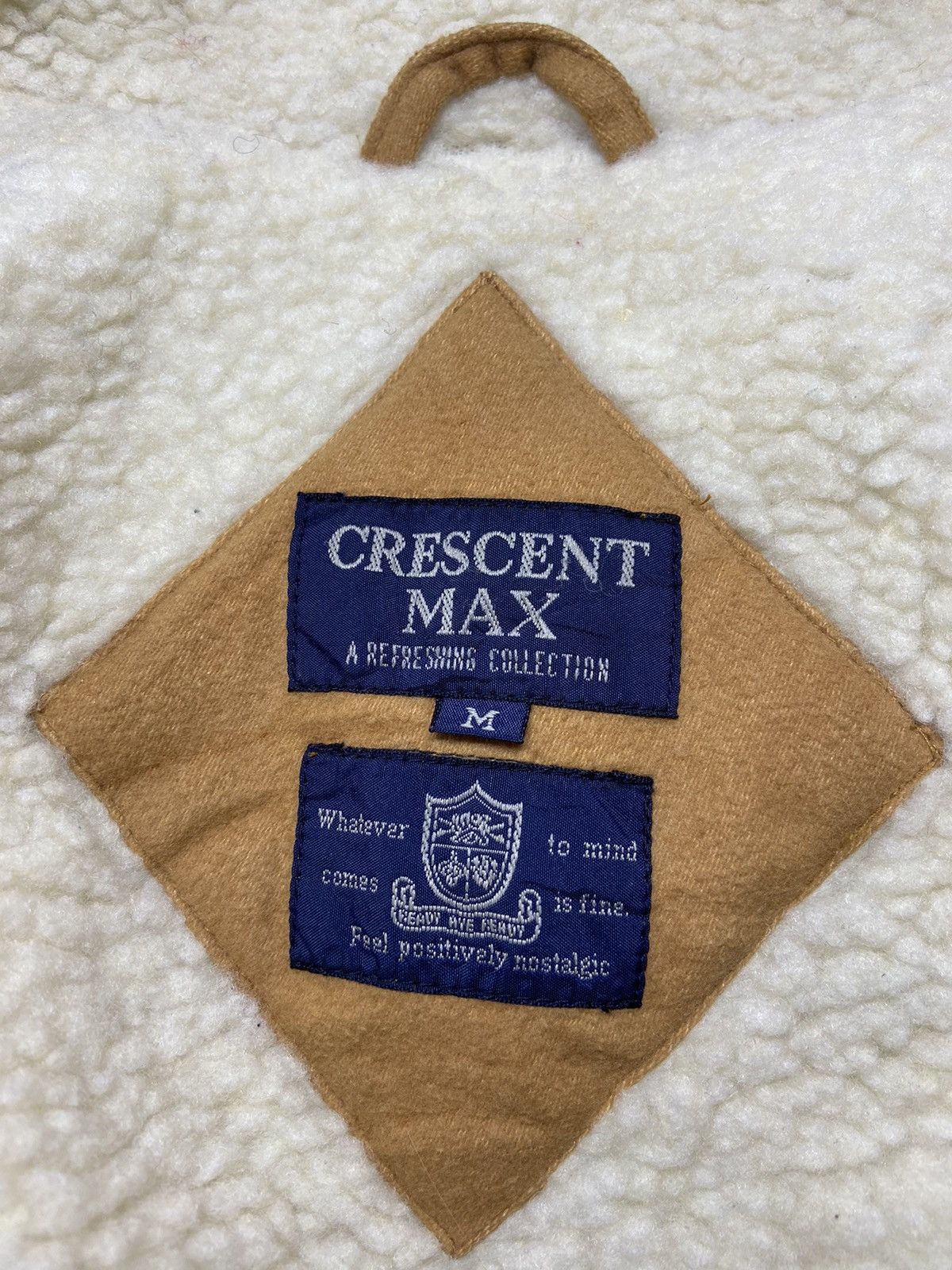 Japanese Brand VINTAGE CRESCENT MAX SHEARLING JACKET Size US M / EU 48-50 / 2 - 11 Thumbnail