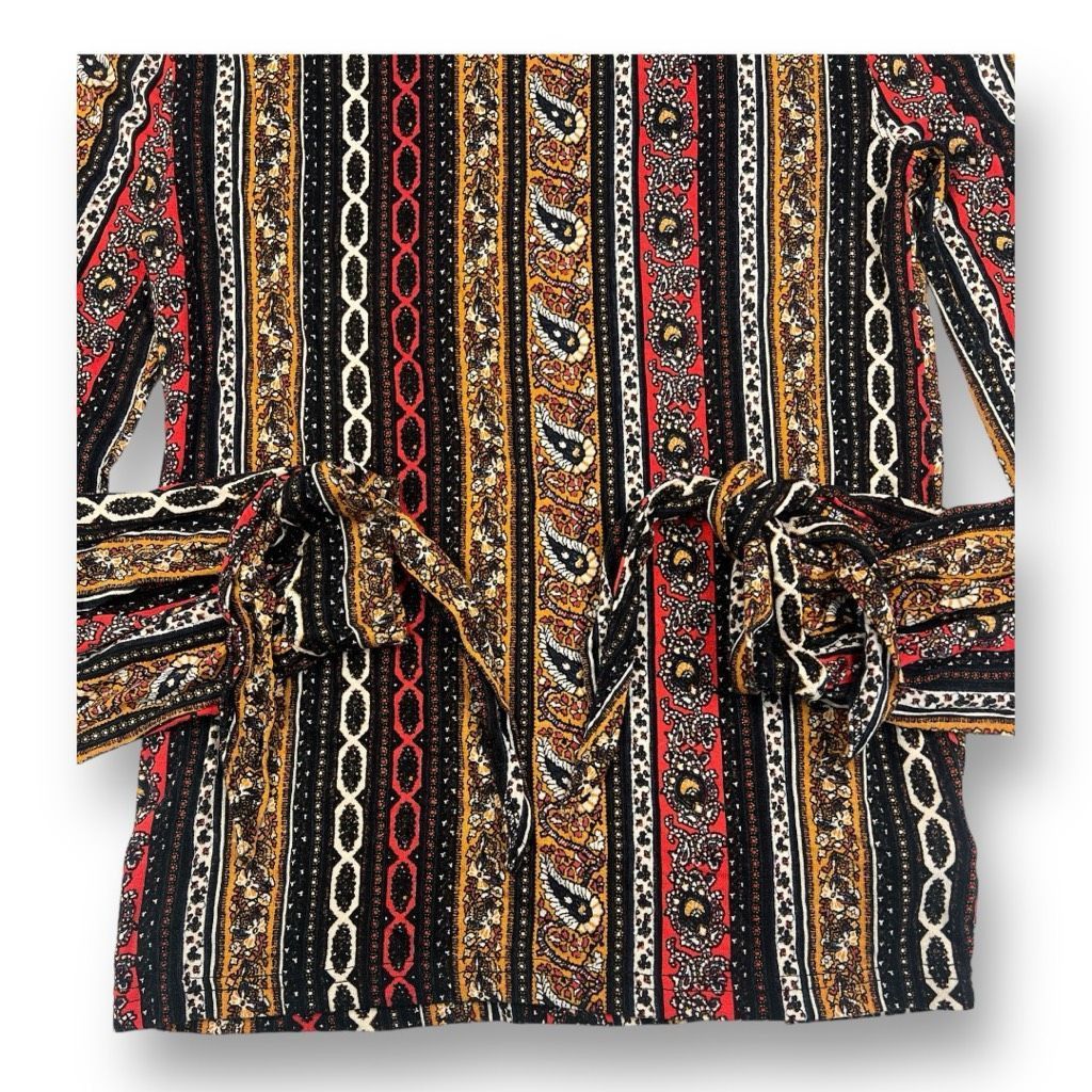 Free People Free People Donatello Turtleneck Printed Top Size Large Size L / US 10 / IT 46 - 4 Thumbnail