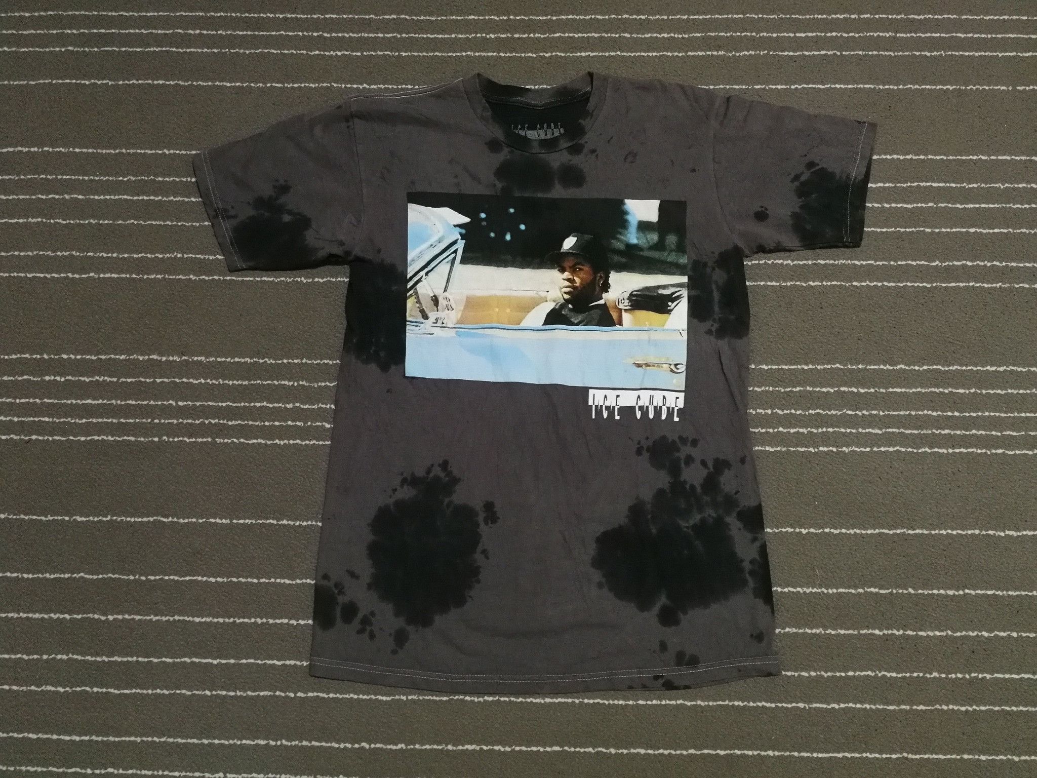 ICE CUBE rap tee tie die S 1892
