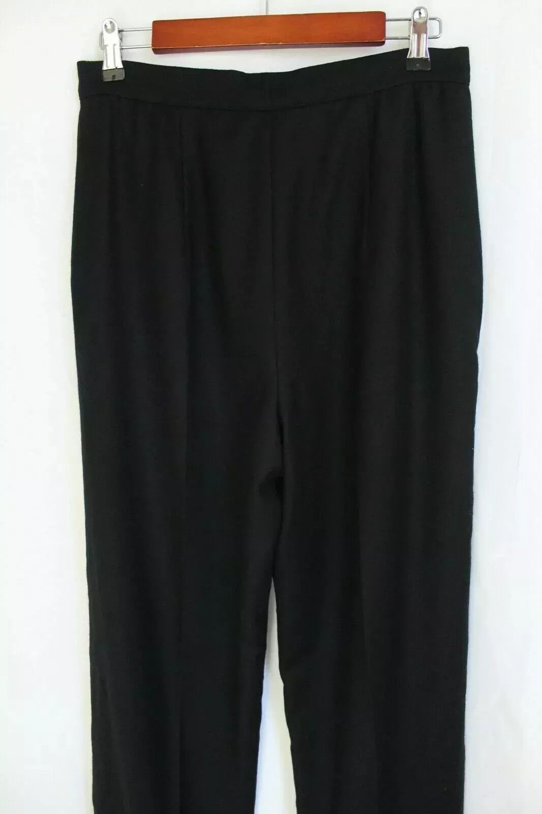 Valentino Vintage 1990s 90s Valentino Boutique Wool Pants Trousers Size 34" / US 12 / IT 48 - 8 Thumbnail