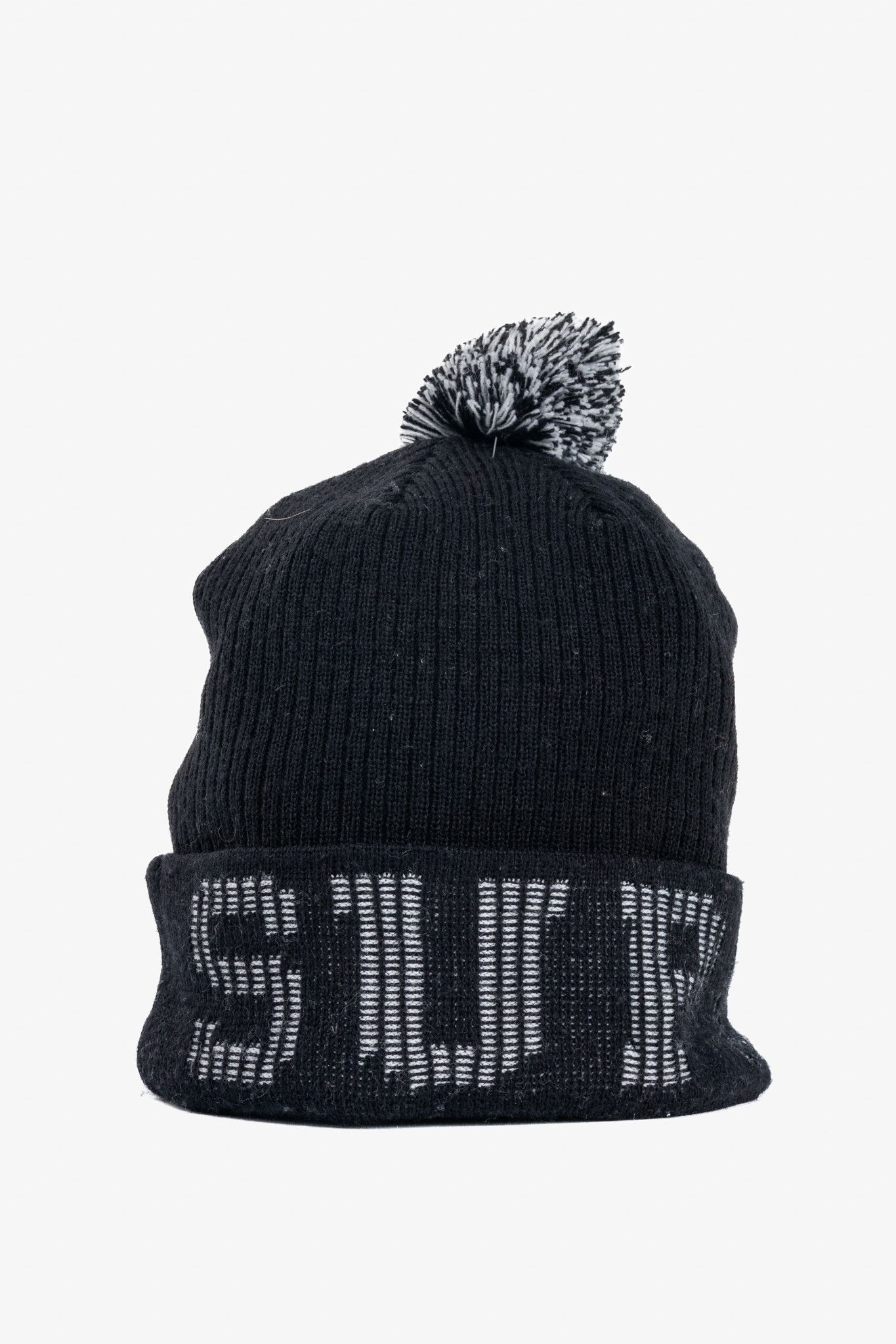 Supreme Supreme FW17 Black Grid Logo Beanie Size ONE SIZE - 1 Thumbnail
