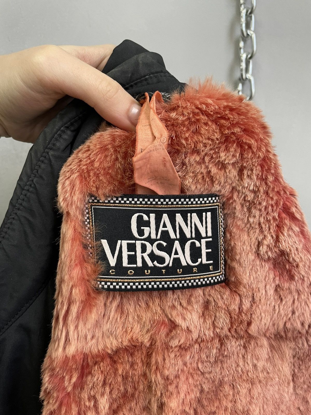 Versace Gianni Versace jacket luxury style fur lining archive 2000s Size US M / EU 48-50 / 2 - 14 Thumbnail