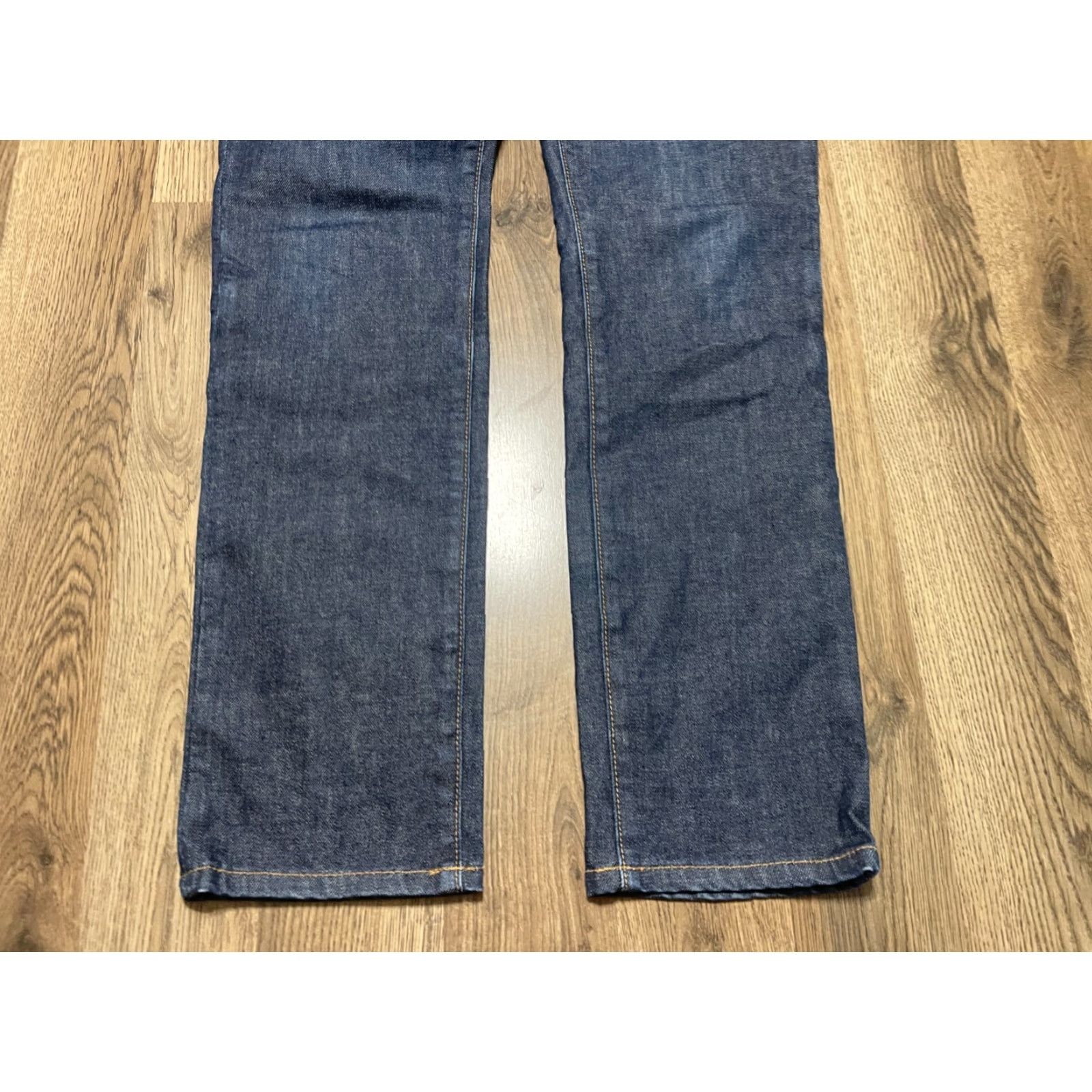 Gap Gap 1969 Jeans, Womens Size 8A, Denim, Straight Leg, 5-Pocket, Dark Wash, Blue, Zip, Regular Fit, Inseam 30 in, Pockets, Machine Washable, Brand Gap Size 30" / US 8 / IT 44 - 3 Thumbnail