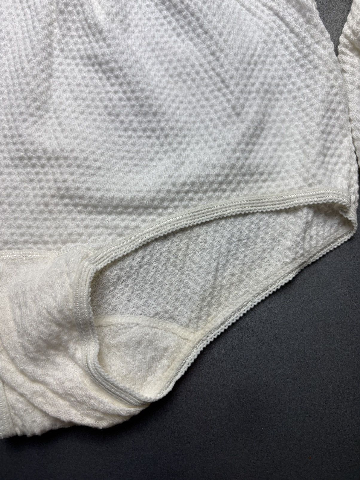 Other × Vintage Lot of 3 1970s Panties 3d Knit Ruffle Texture Underwear 70s Size ONE SIZE - 11 Thumbnail
