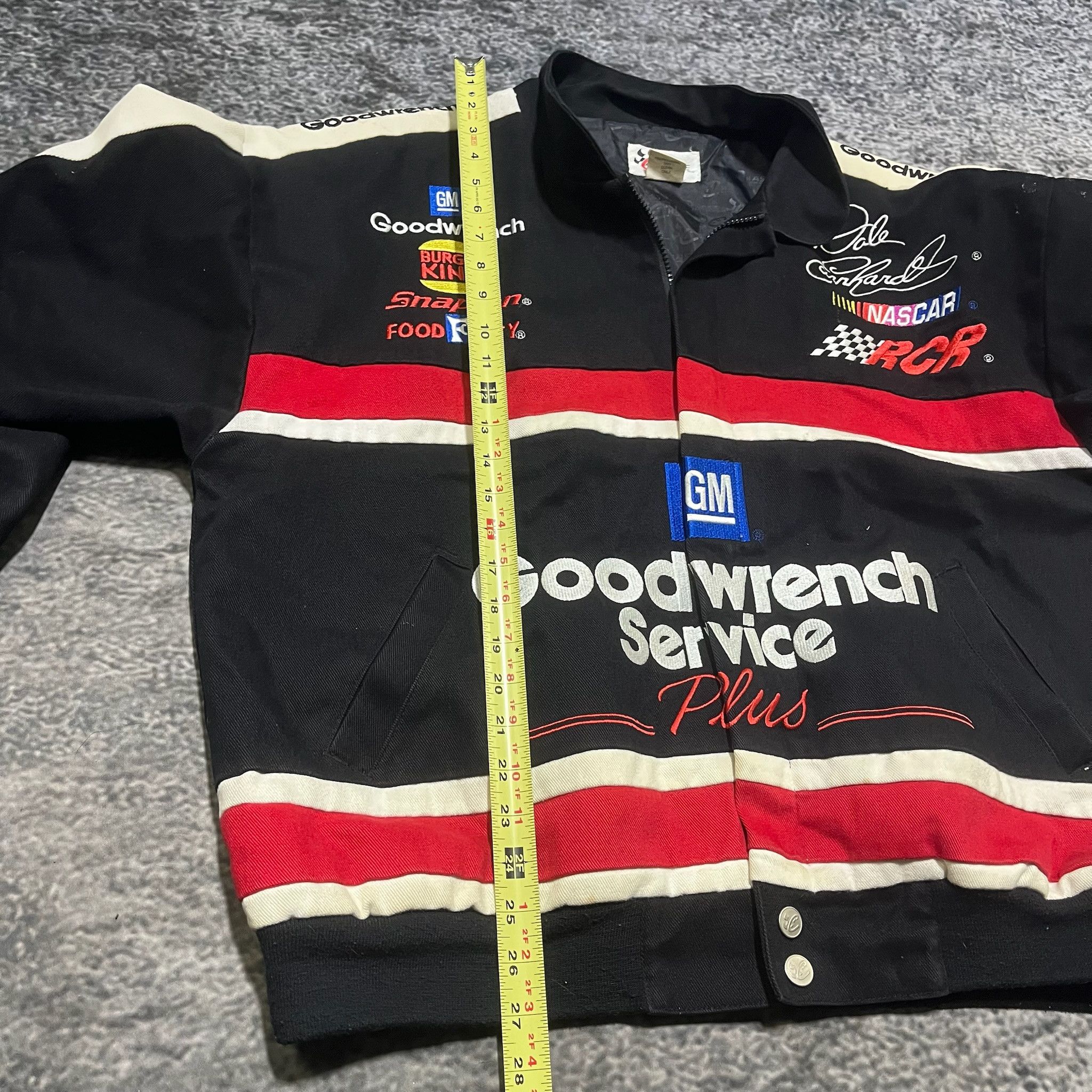 Chase Authentics VINTAGE DALE EARNHARDT GOODWRENCH NASCAR 90s RACING JACKET Size US XL / EU 56 / 4 - 13 Thumbnail