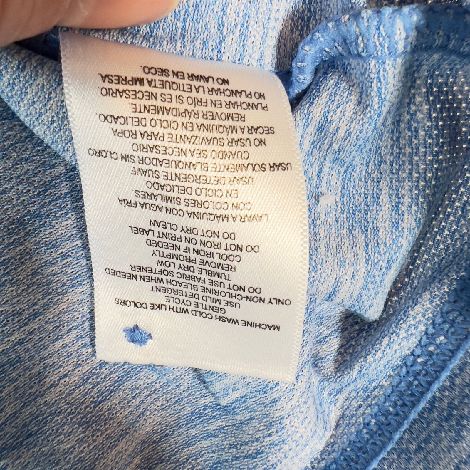 Other 32 Degrees Cool Henley T-Shirt Woman's XL Heathered Blue Size XL / US 12-14 / IT 48-50 - 4 Thumbnail