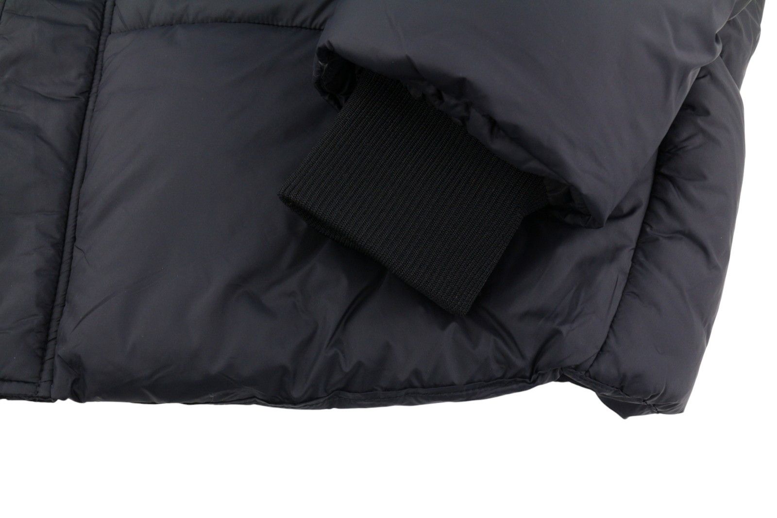 Jack & Jones SAGA NYLON QUILTED XL Black Padded Hidden Hood 88023 Size XL / US 12-14 / IT 48-50 - 7 Thumbnail