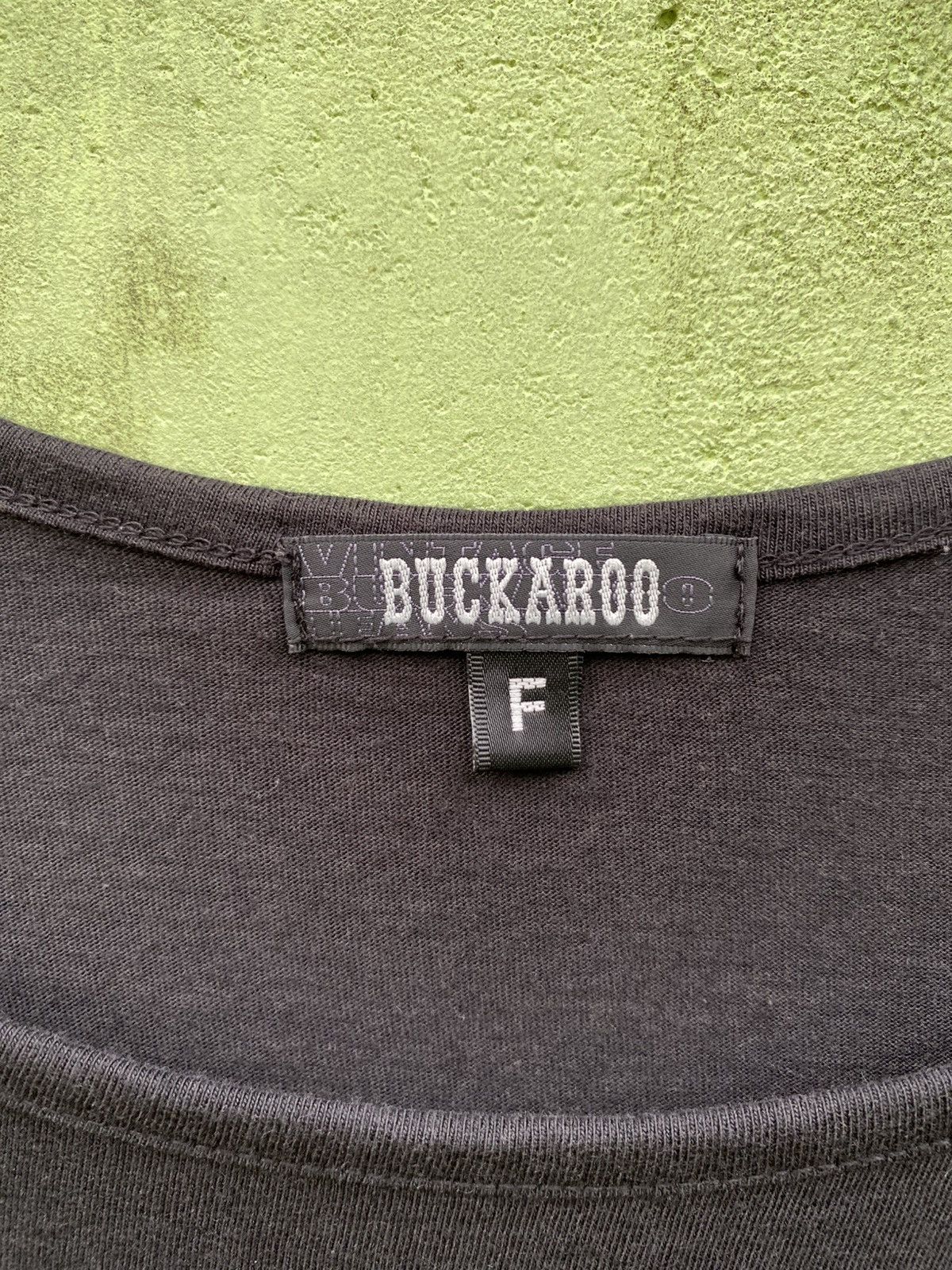 BUCKAROO Buckaroo Jeans Japanese Dark Gothic Chain Print Long Sleeve Size ONE SIZE - 8 Thumbnail
