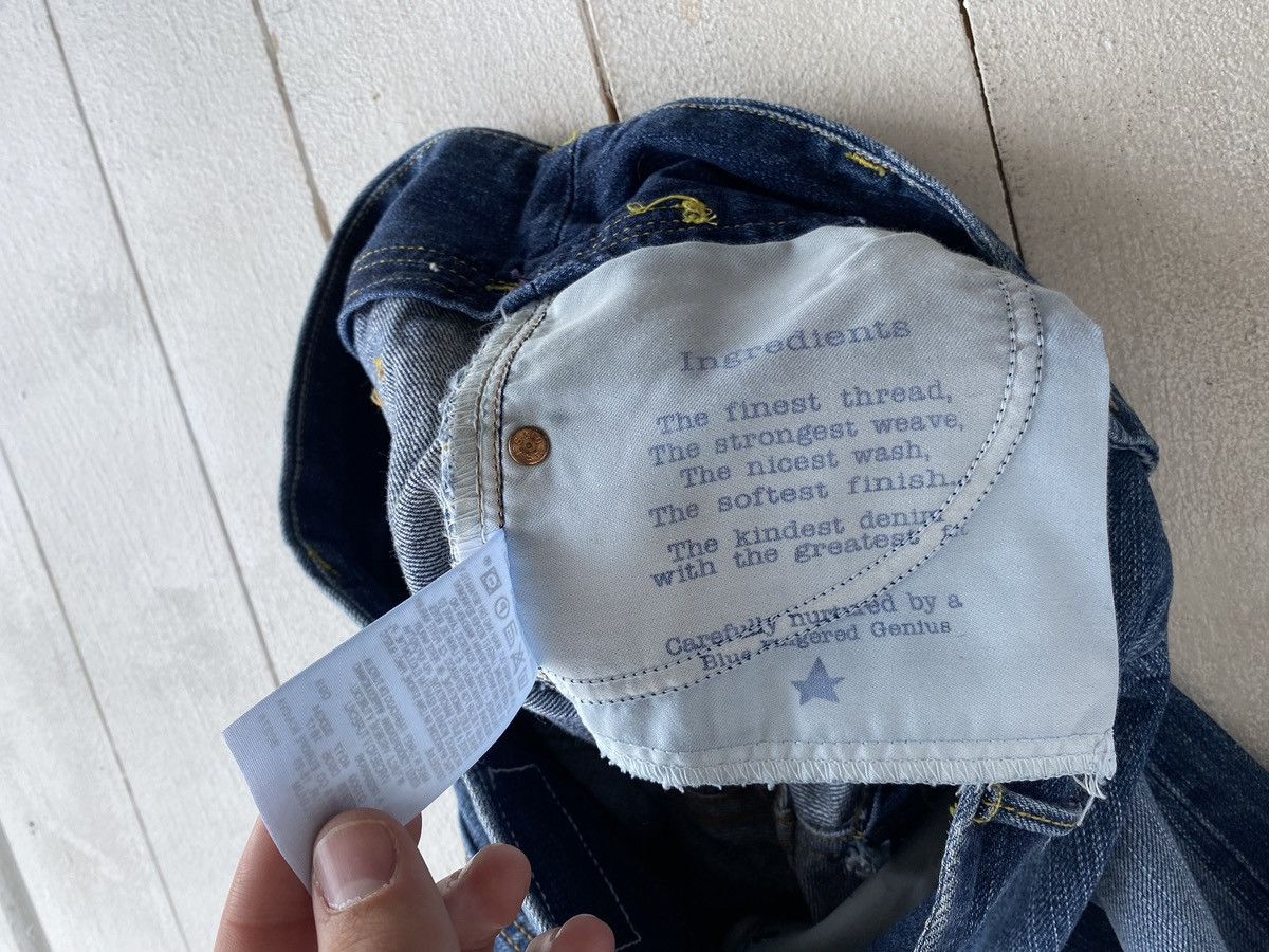 Japanese Brand × Levi's × Vintage VNTG Levis Blue Fingered Genius Star Selvedge Jeans 32 Size 32" / US 10 / IT 46 - 13 Thumbnail