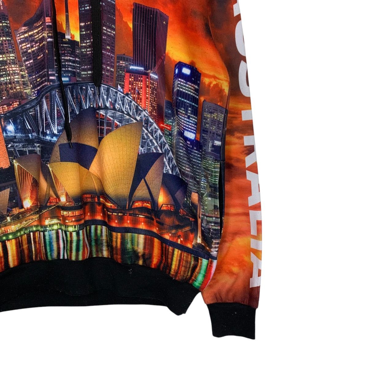 Japanese Brand HOXLEY AUSTRALIA Fullprint Polyester Hoodies #1960-C85 Size US L / EU 52-54 / 3 - 4 Thumbnail
