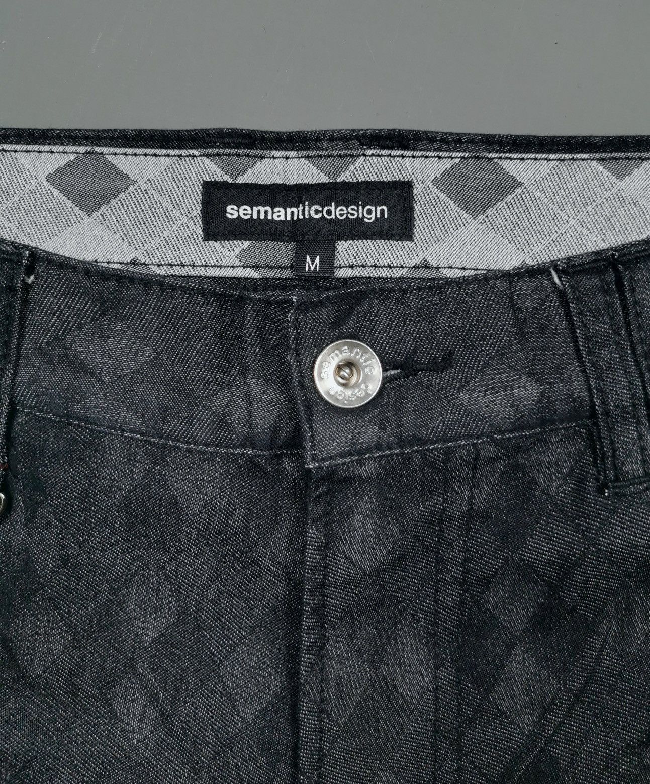 semanticdesign Semanticdesign Diamond Structure Cargo Pants Size US 31 - 9 Thumbnail