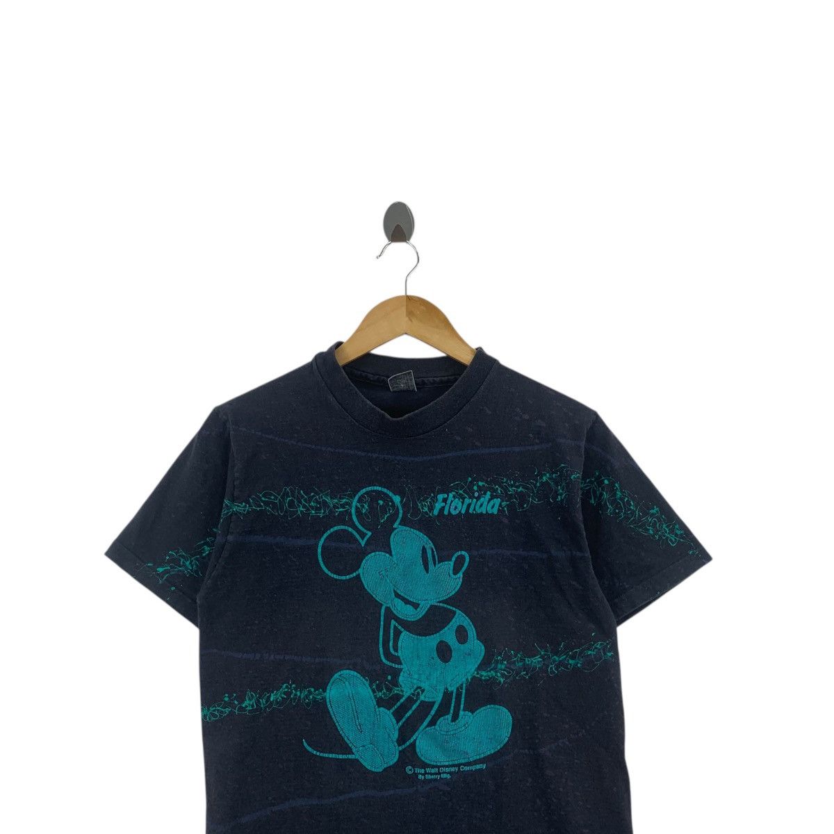 Disney Vintage 80’ SHERRY MICKEY MOUSE Florida Walt Disney Tee Size S / US 4 / IT 40 - 2 Thumbnail