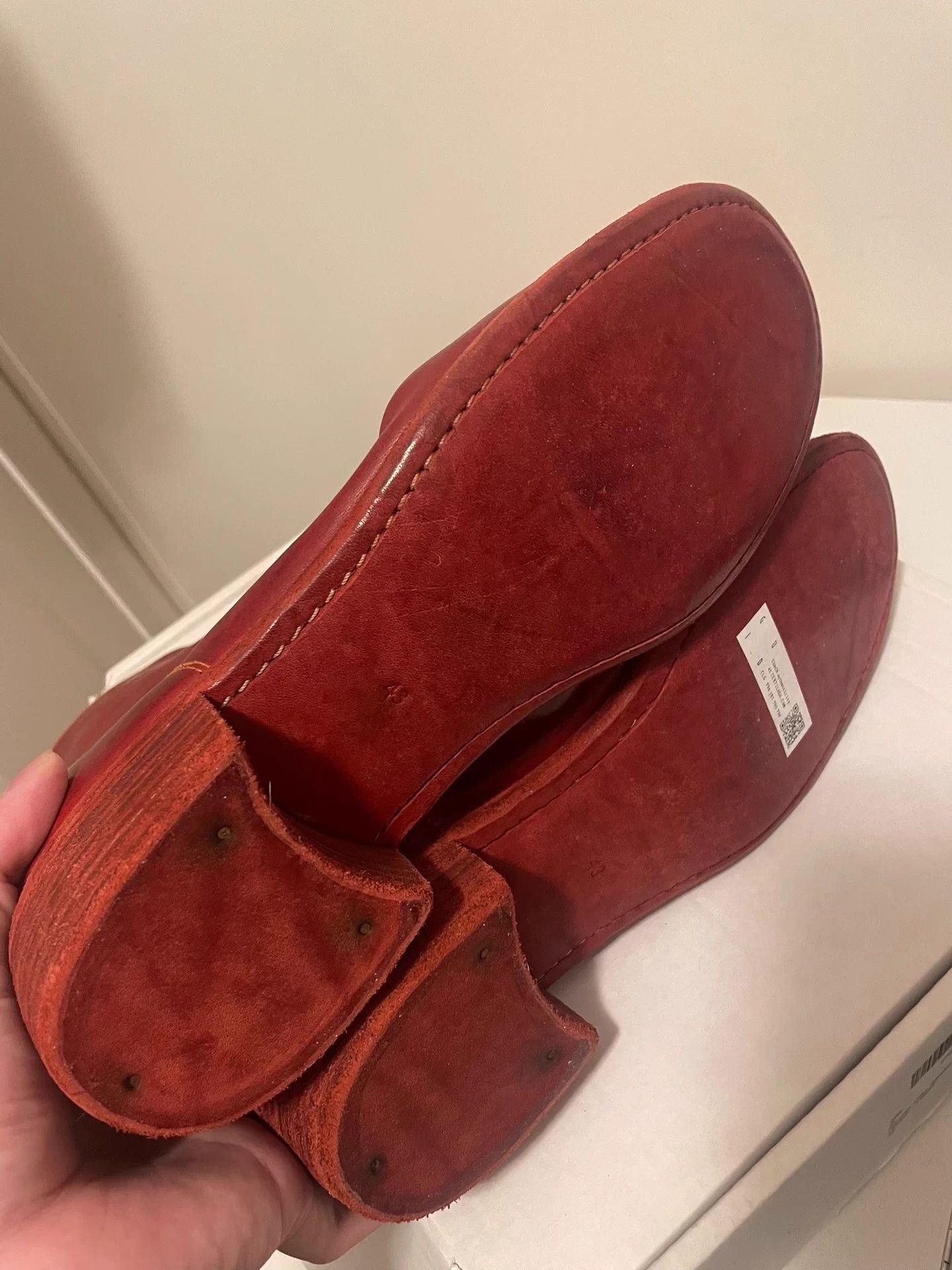 Guidi Guidi 788 sz43 Red New Full Set Size US 10 / EU 43 - 3 Thumbnail