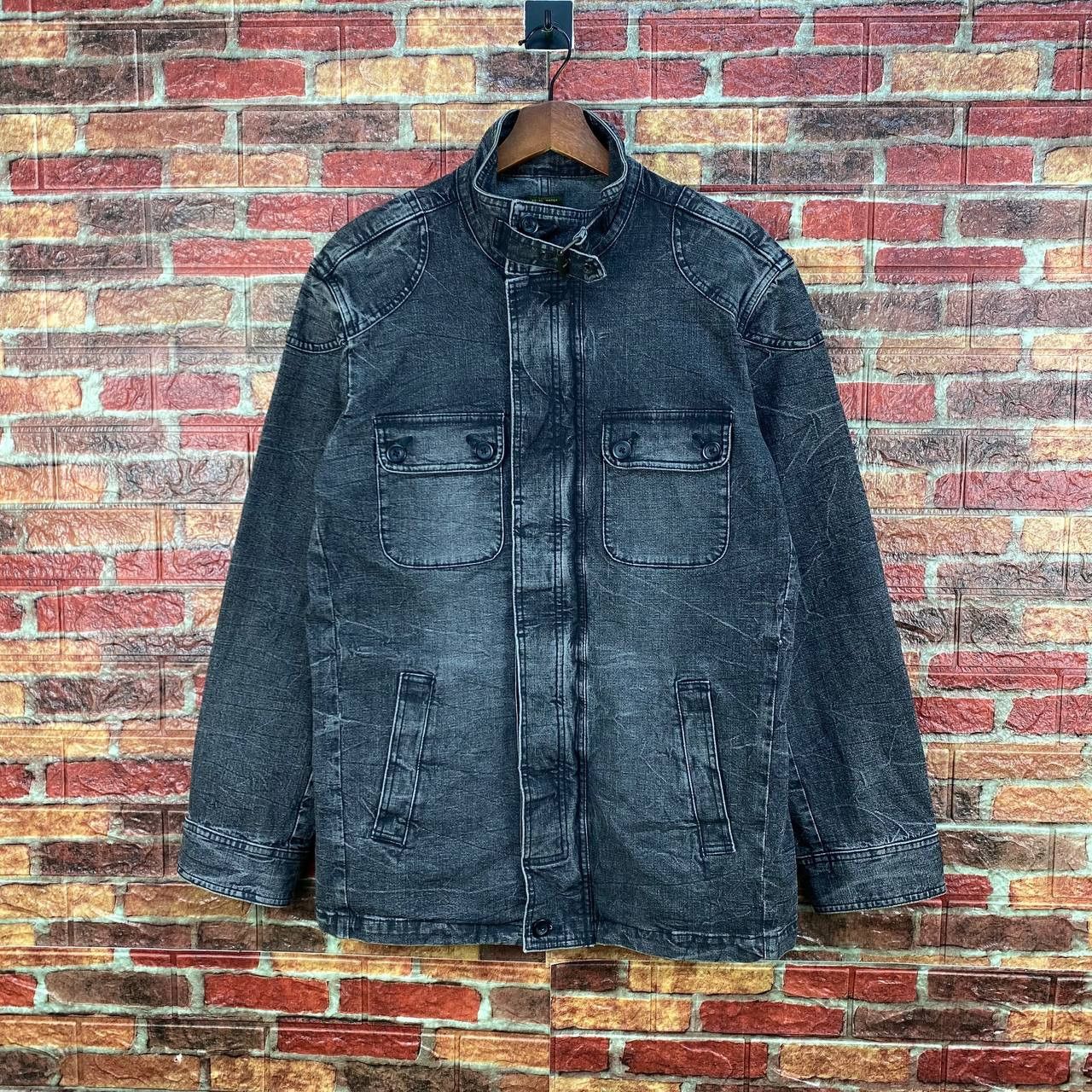 Japanese Brand RARE ROYAL HAREX AW1997 TOKYO DENIM CHORE JACKET VINTAGE Size US M / EU 48-50 / 2 - 5 Thumbnail