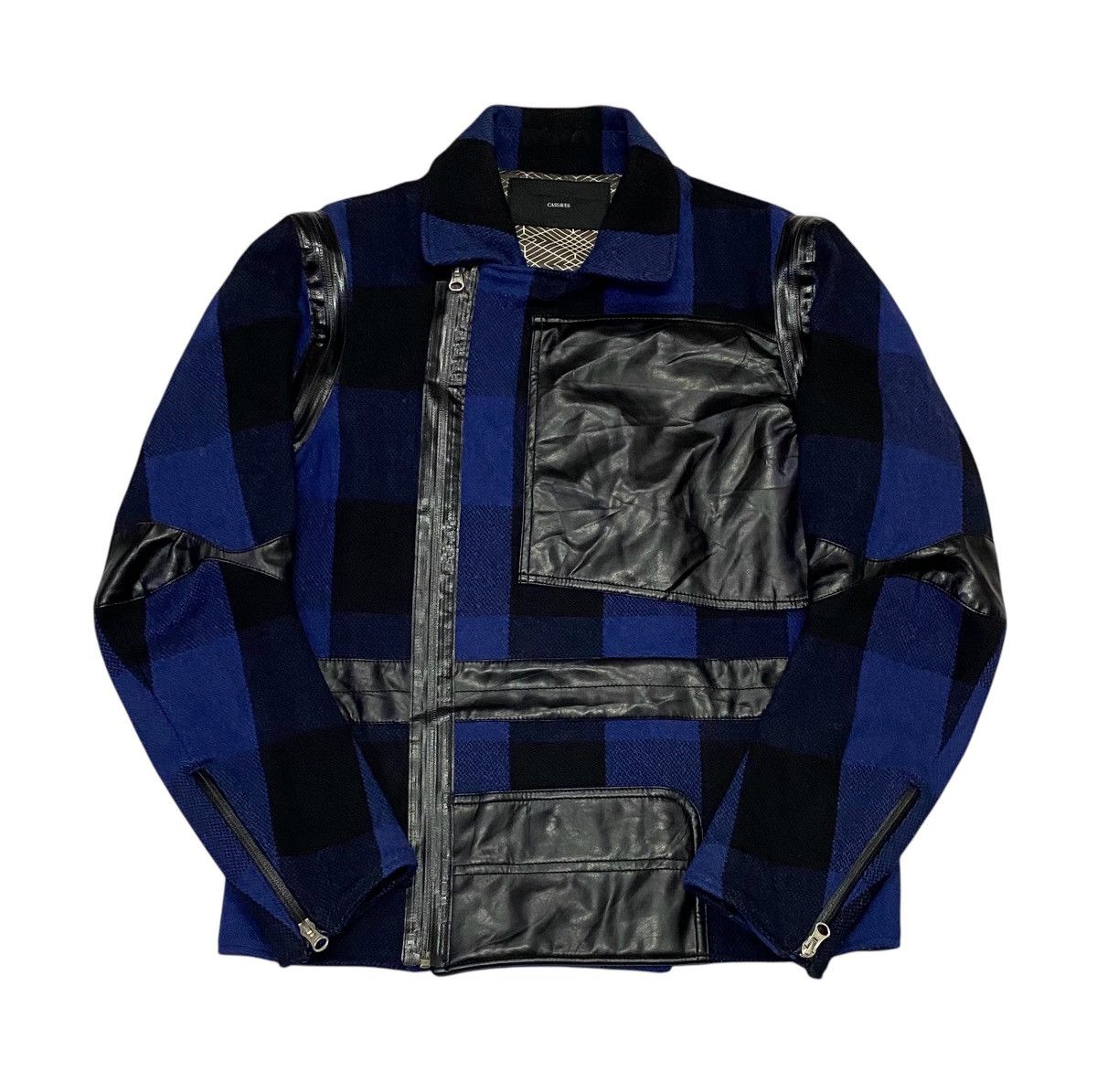 Japanese Brand × Yasuyuki Ishii Cassavas Wool Riders Jacket Size US M / EU 48-50 / 2 - 6 Thumbnail