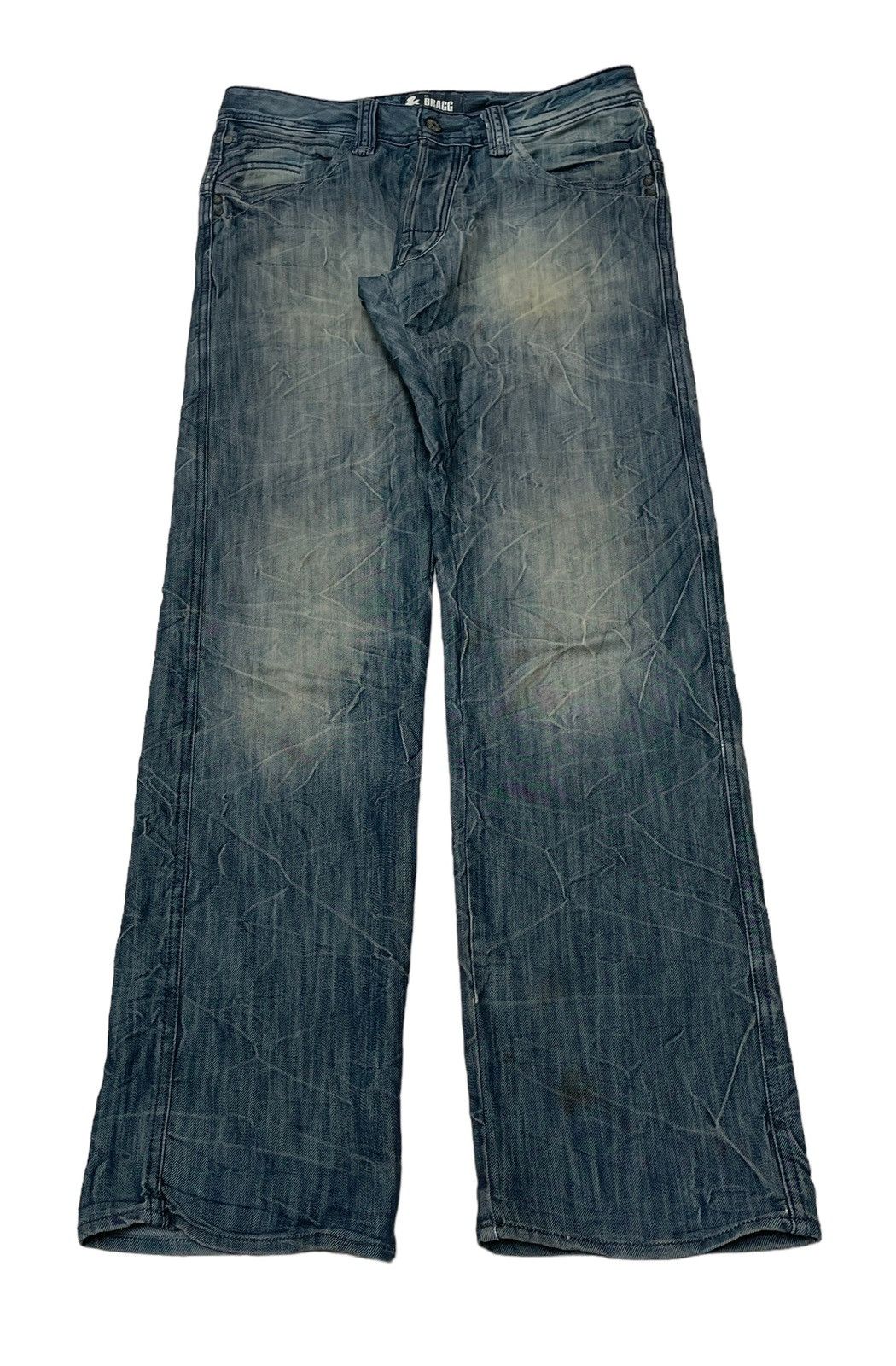 image of Vintage Bragg Jeans 2000S in Denim, Men's (Size 30)