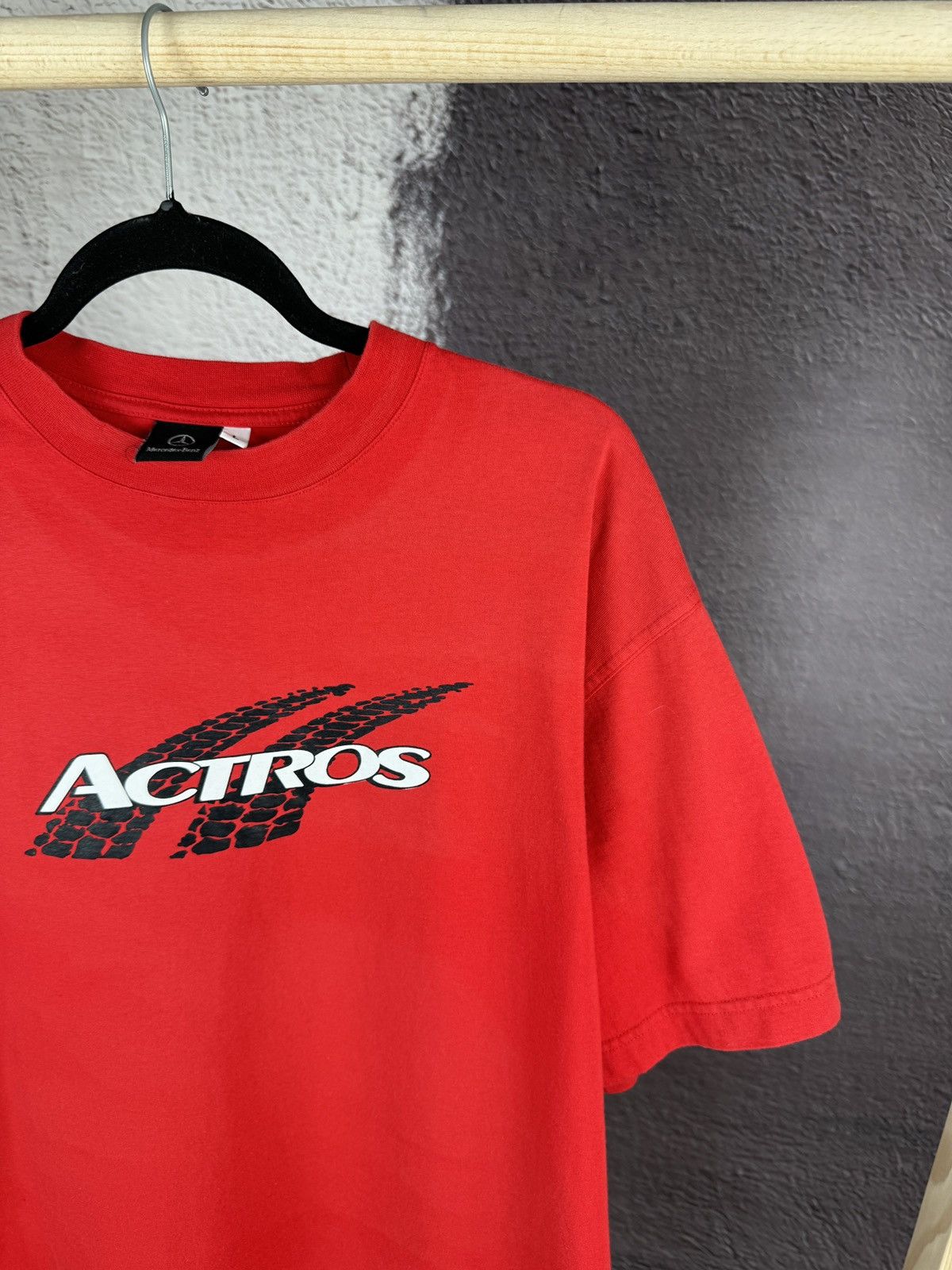 Mercedes-Benz × Vintage Mercedes Benz Actros vintage big logo tee shirt Size US L / EU 52-54 / 3 - 5 Thumbnail