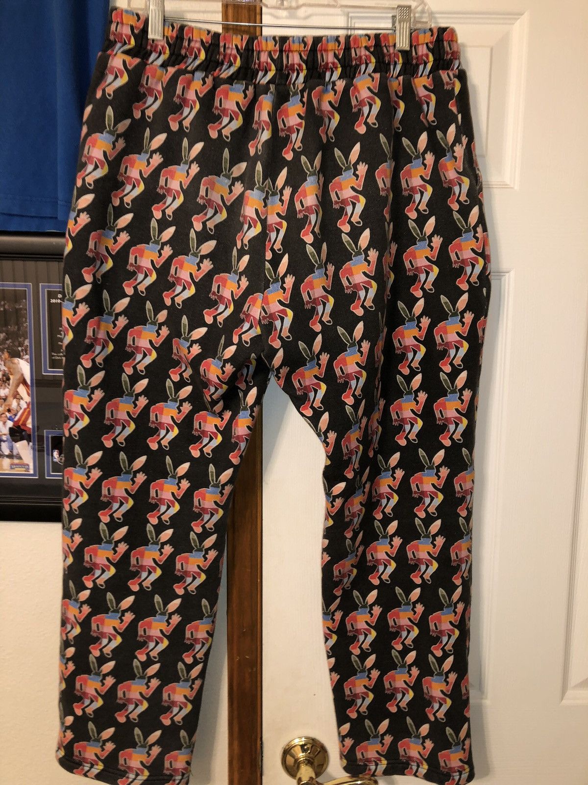 Kodone Kodone Bunny Sweatpants Black MEDIUM Size US 32 / EU 48 - 3 Thumbnail