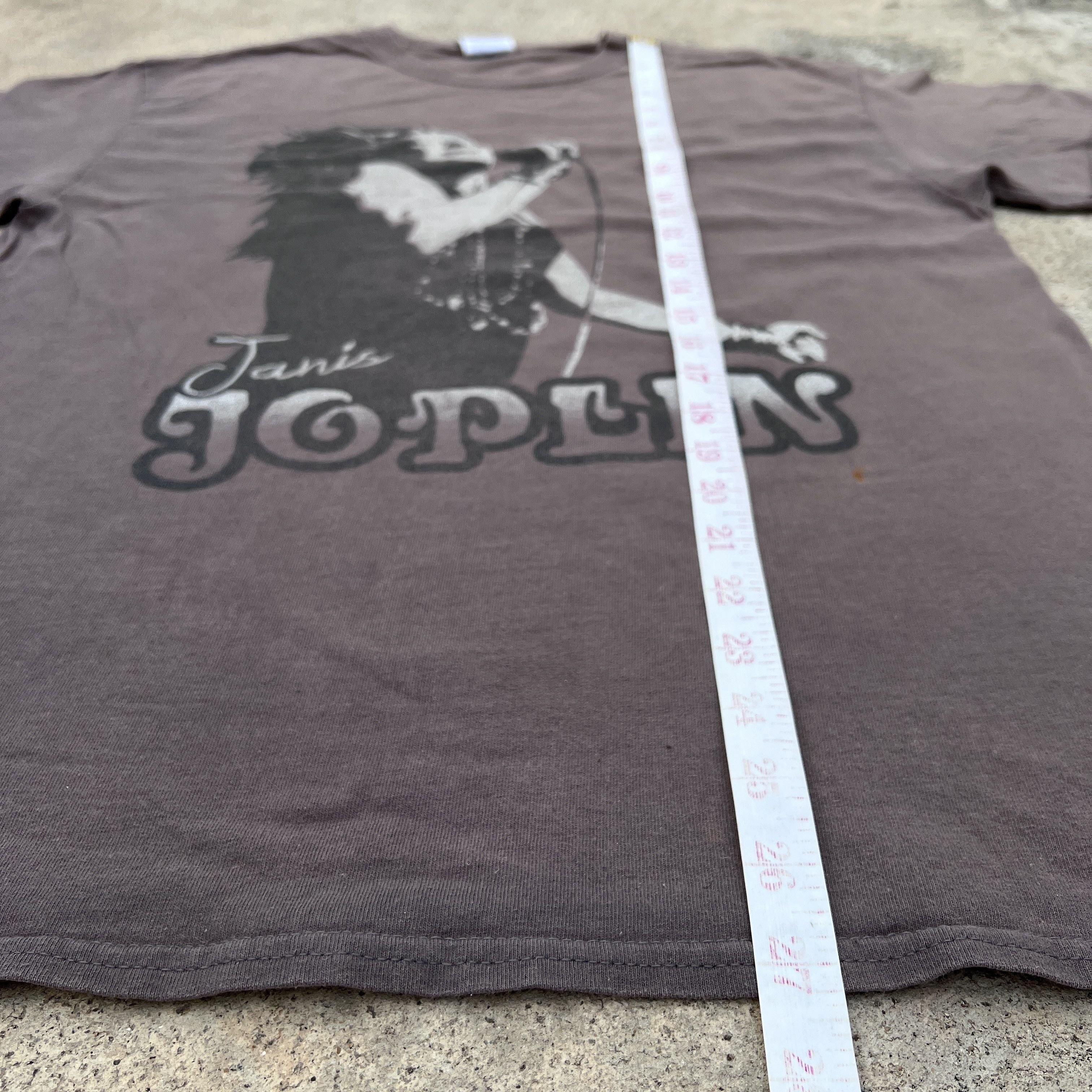 Band Tees × Vintage Vintage Y2K Janis Joplin Promo Tee Faded soul Psychedelic Size US M / EU 48-50 / 2 - 8 Thumbnail
