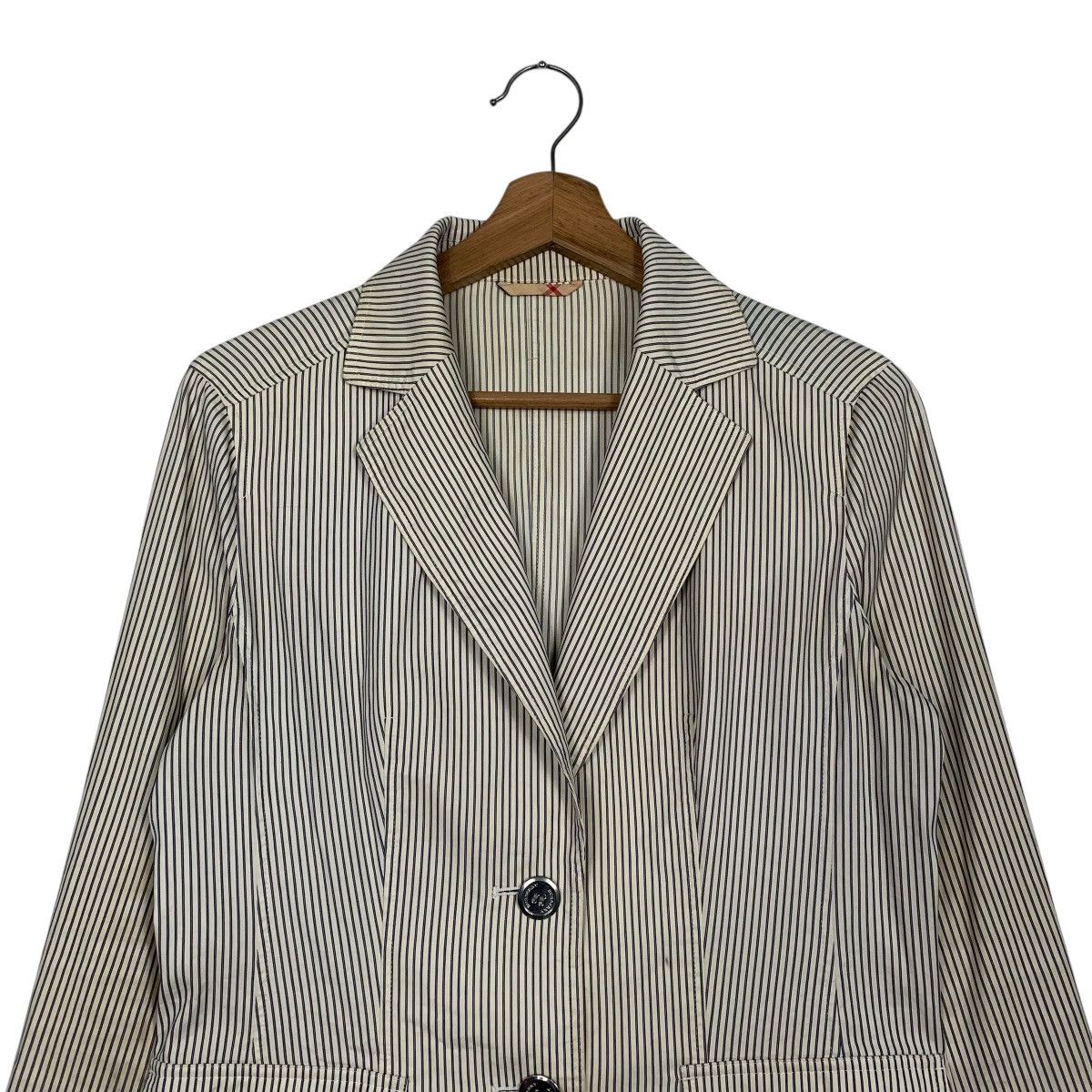 Burberry Burberry Stripe Women Jacket Size M / US 6-8 / IT 42-44 - 2 Thumbnail