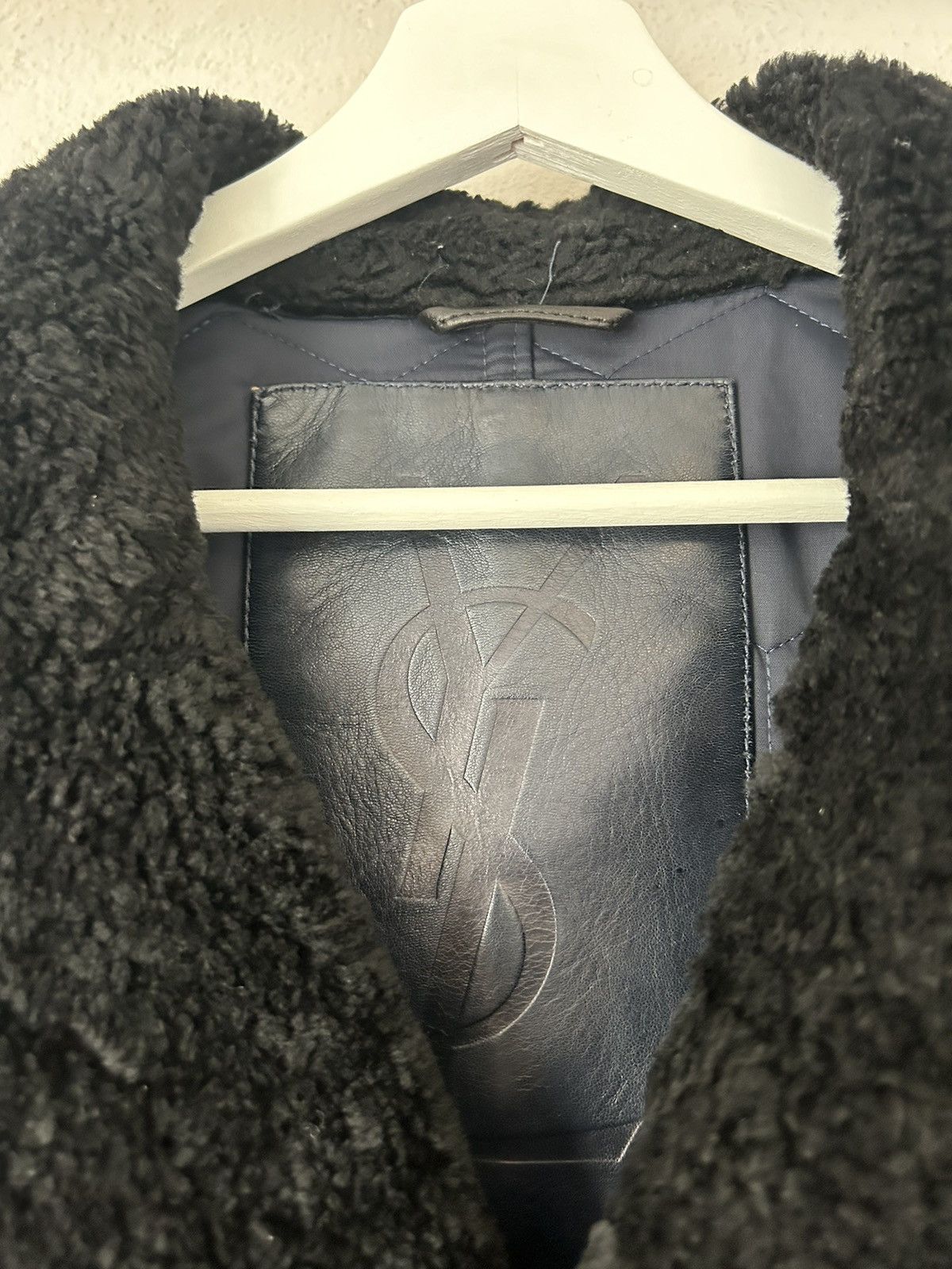 Saint Laurent Paris Shearling Jacket Size US M / EU 48-50 / 2 - 9 Thumbnail