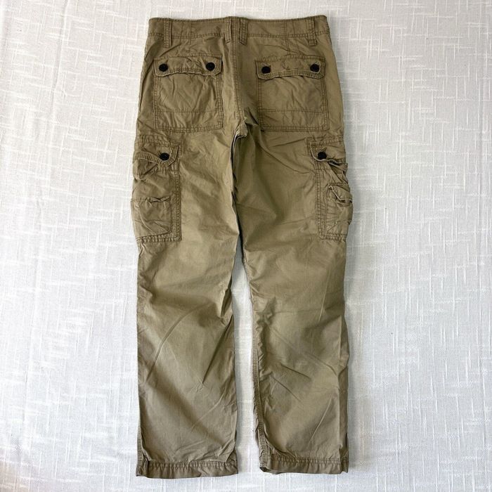 Old Navy Y2K Paratrooper Cargo Pant 31x28 Loose Straight Grunge Skate ...