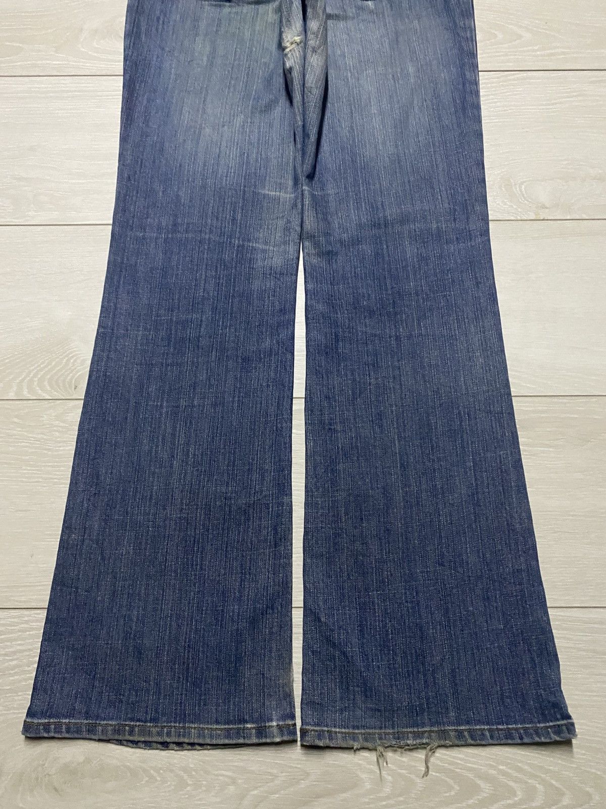 Uniqlo Vintage Uniqlo Grunge Flare Bootcut Woman Jeans Size US 30 / EU 46 - 6 Thumbnail