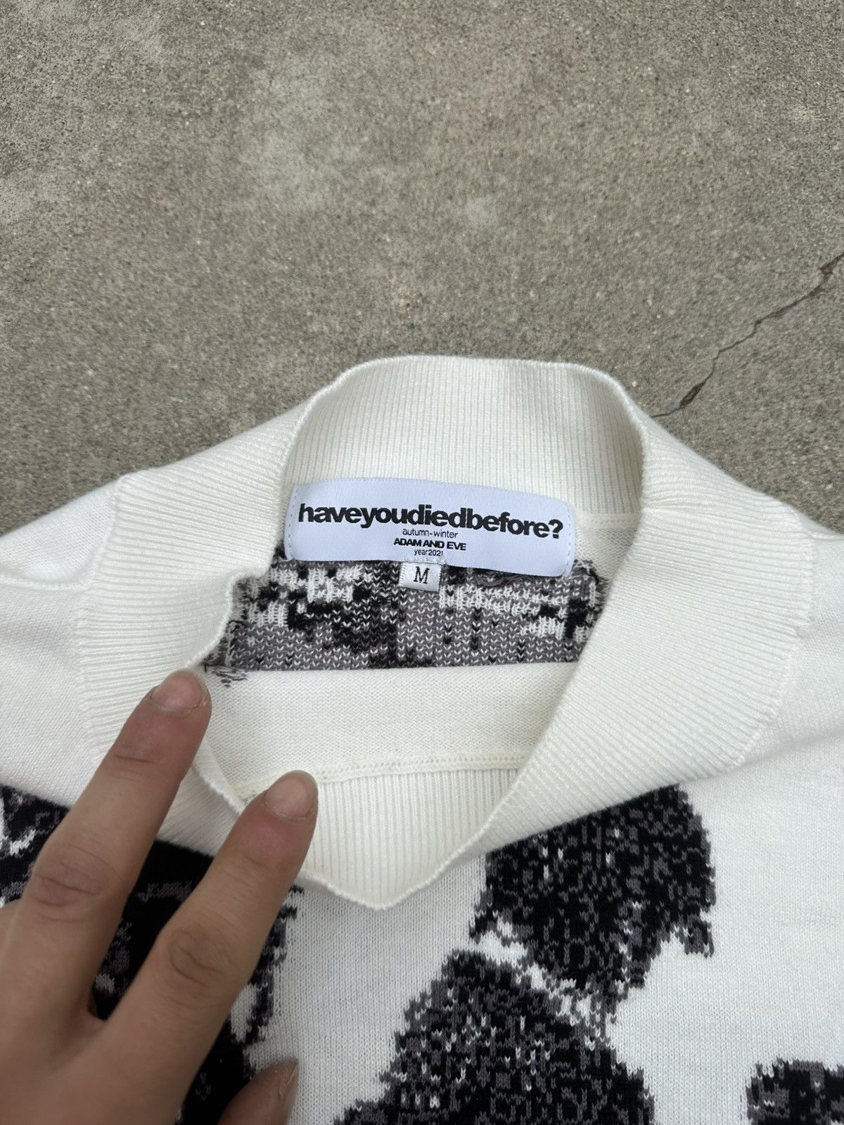 Japanese Brand haveyoudiedbefore knit Size US S / EU 44-46 / 1 - 3 Thumbnail