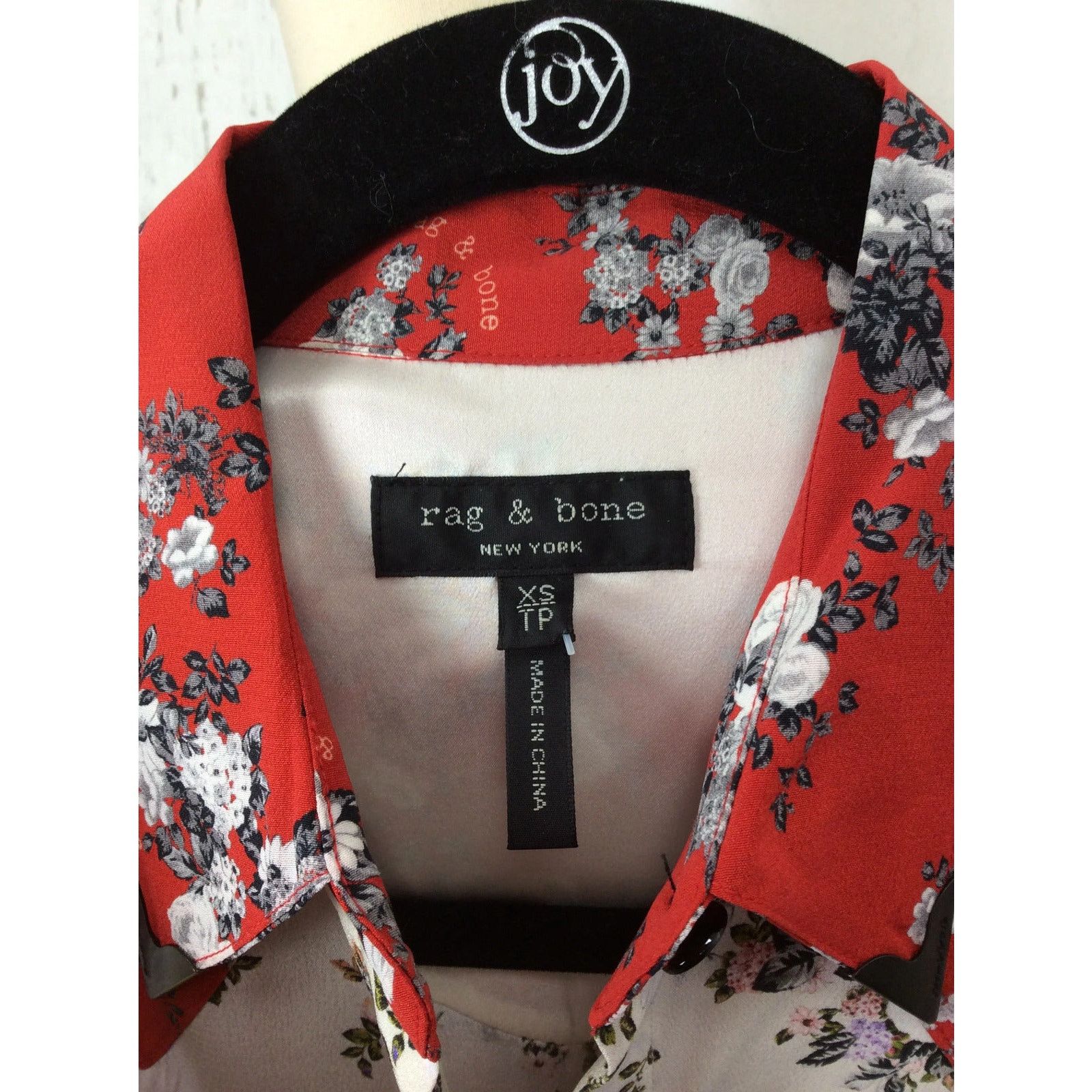 Rag & Bone Rag & Bone silk flower print western blouse as Xsmall Size XS / US 0-2 / IT 36-38 - 8 Thumbnail