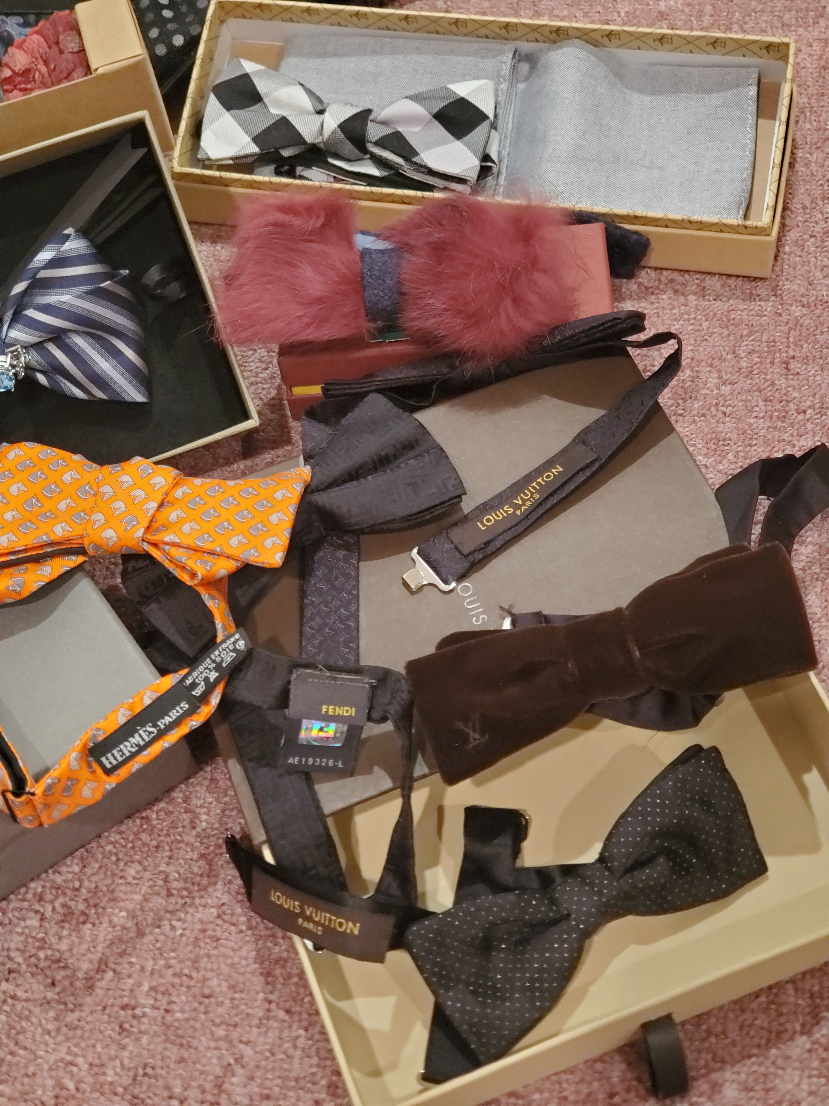 Other BIBAS Mixed Pattern Bow Tie (3 Styles） Size ONE SIZE - 9 Thumbnail