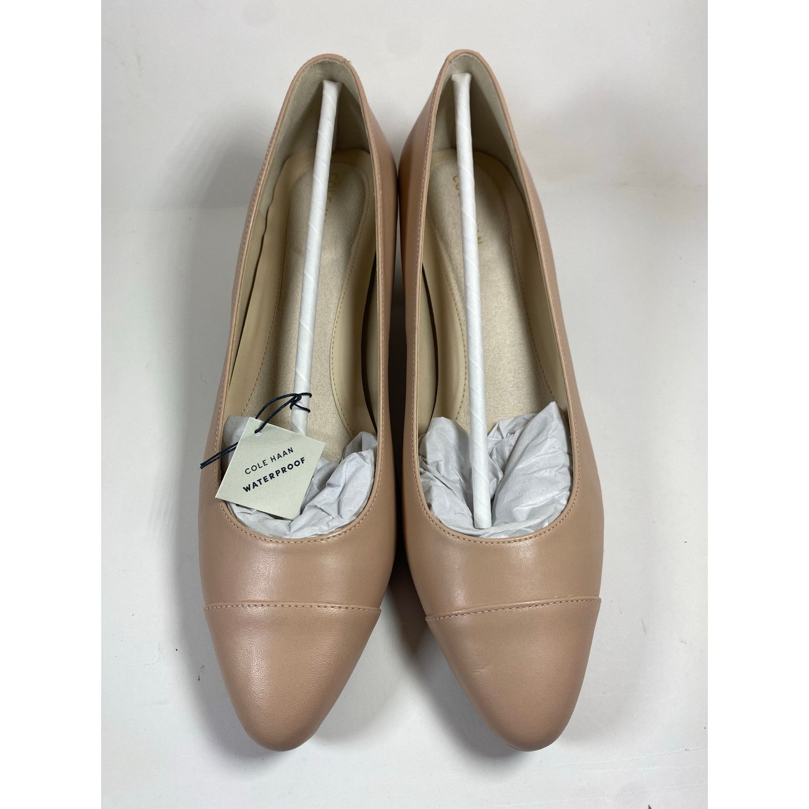 Cole Haan Cole Haan Go To Leather Waterproof Block Heels NWT W9 Size US 9 / IT 39 - 1 Thumbnail