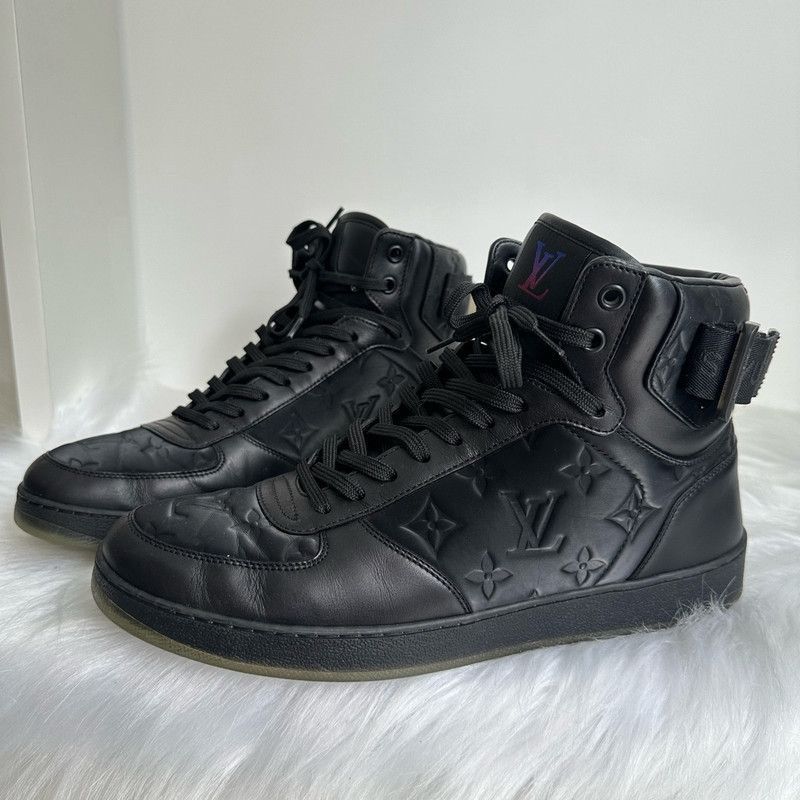 Louis Vuitton Louis Vuitton Rivoli High-Top Sneakers for Men - Size US 8 / EU 41 - 4 Thumbnail