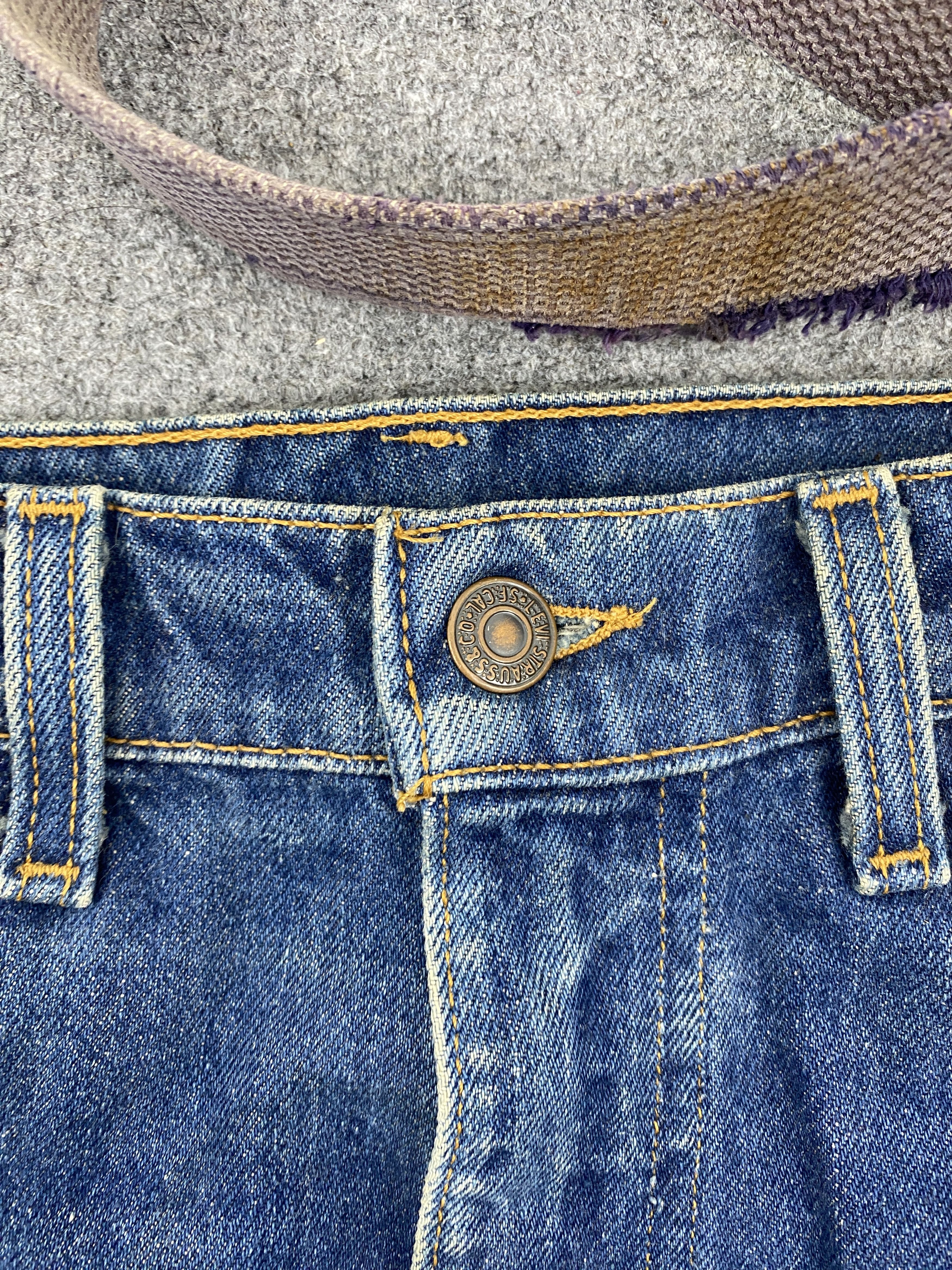 Handmade × Levi's × Vintage Vintage Levi's Jeans Custom Handmade Cossbody Bag BG0105 Size ONE SIZE - 6 Thumbnail