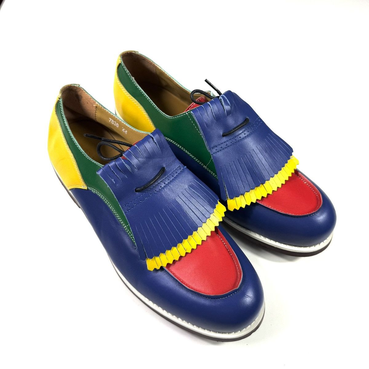 J.M. Weston RARE JM Weston Custom Made Multicolor Golf Derby Boots Shoes Size US 11 / EU 44 - 2 Thumbnail