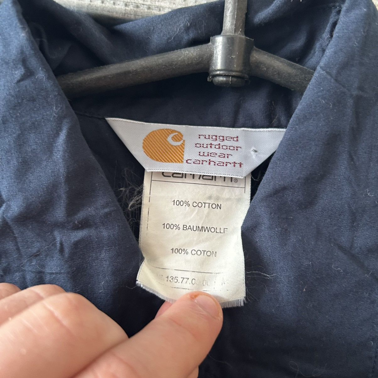 Carhartt Wip Vintage Carhartt Wip Small Logo Streetwear button up shirt Size US M / EU 48-50 / 2 - 5 Thumbnail