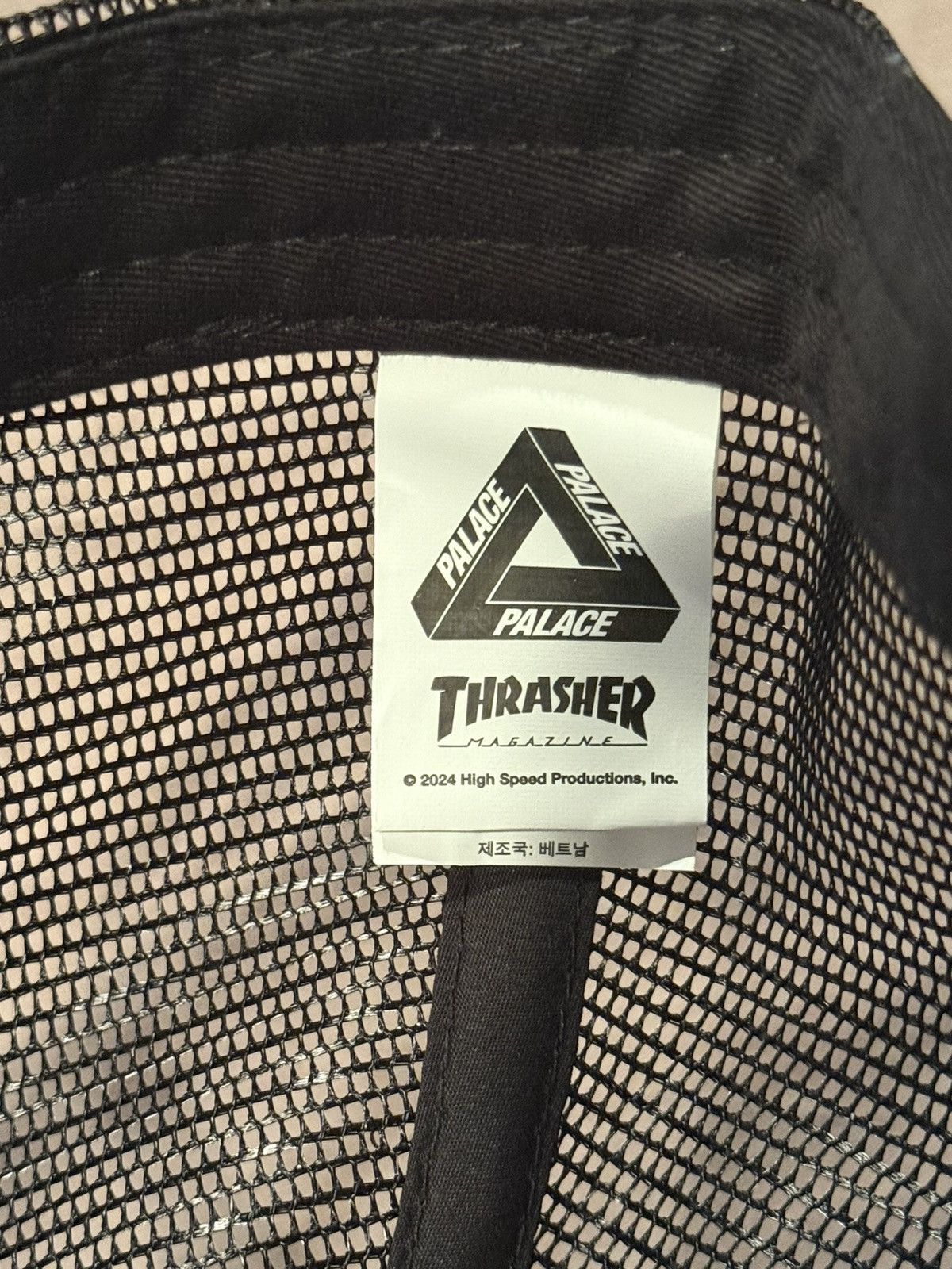 Palace Palace x Thrasher Trucker Camo Size ONE SIZE - 6 Thumbnail