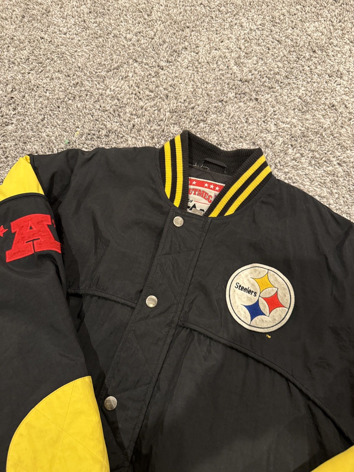 Nutmeg Vintage Steelers jacket Size US L / EU 52-54 / 3 - 3 Thumbnail