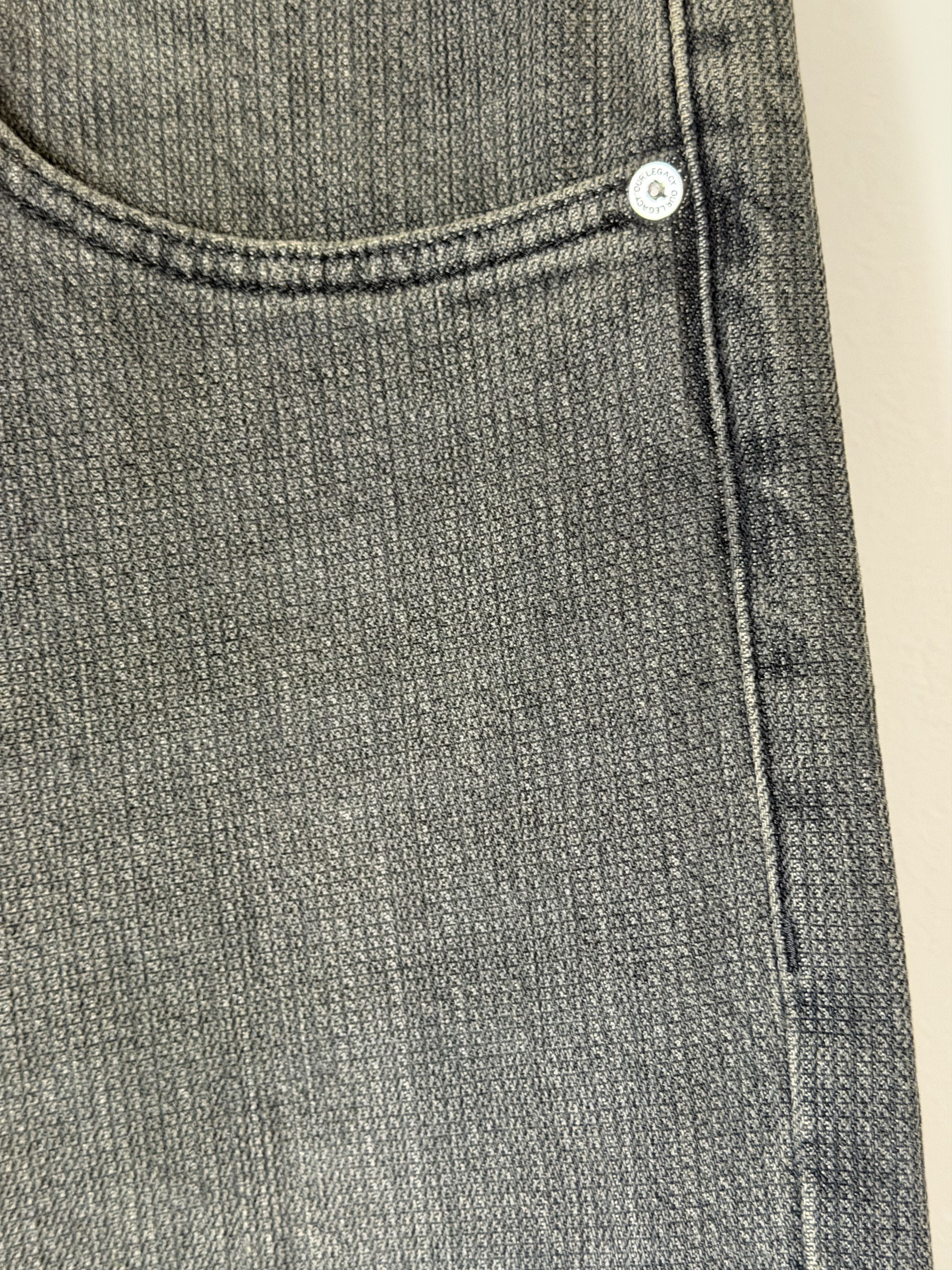 Our Legacy Our Legacy Third Cut Jeans in Ash Dust Chain Twill Size US 34 / EU 50 - 4 Thumbnail